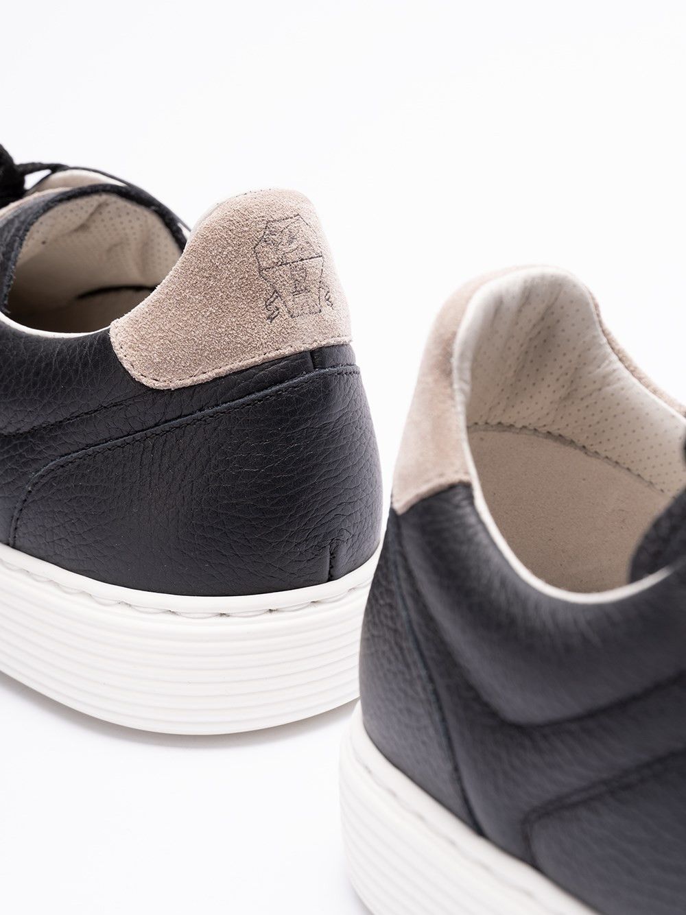 Brunello Cucinelli Grained Calfskin Sneakers Size US 10 / EU 43 - 5 Thumbnail
