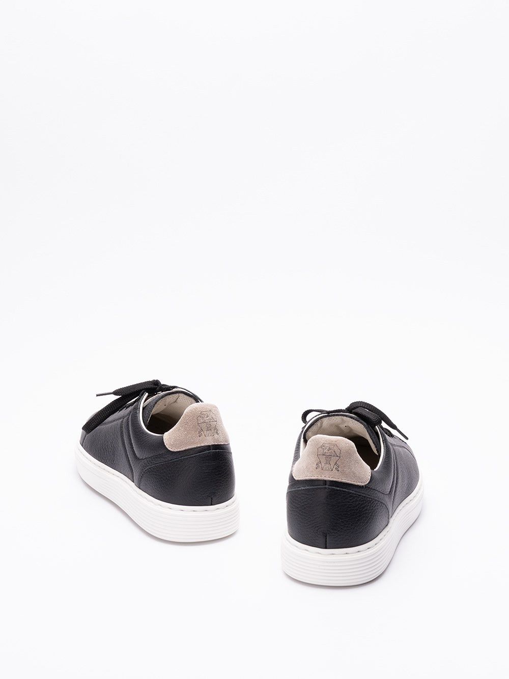 Brunello Cucinelli Grained Calfskin Sneakers Size US 10 / EU 43 - 3 Thumbnail