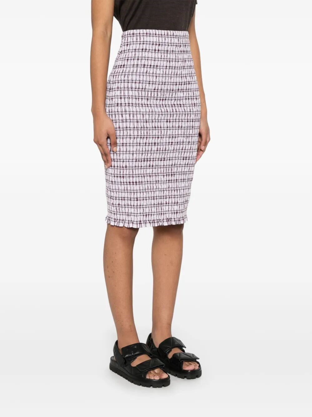 Prada Cotton Skirt Size 28" / US 6 / IT 42 - 4 Thumbnail