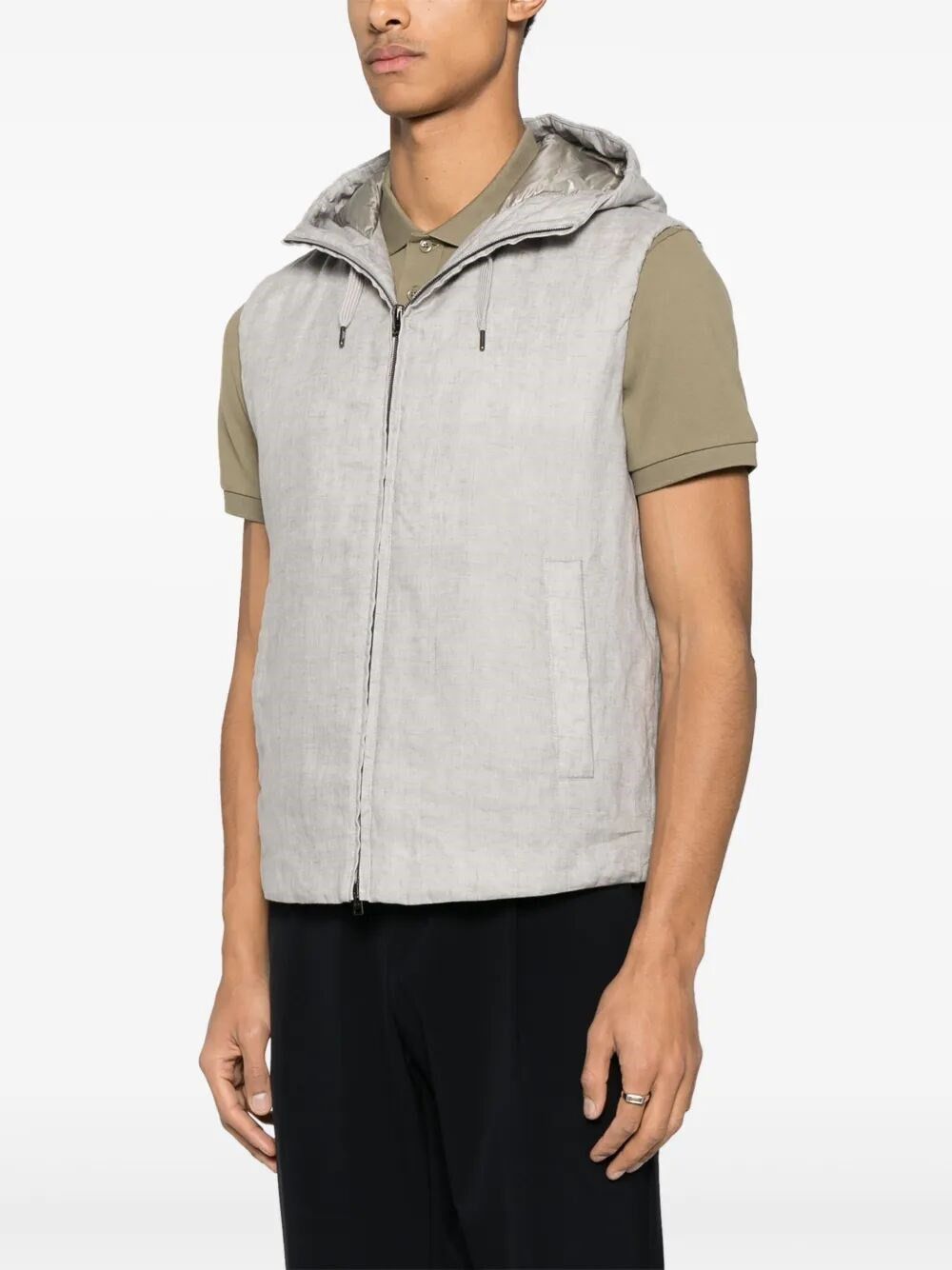 Herno Padded Vest Size US L / EU 52-54 / 3 - 4 Thumbnail