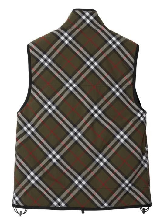 Burberry BURBERRY Men Vests 8101849 C1205 Green Size US M / EU 48-50 / 2 - 2 Thumbnail