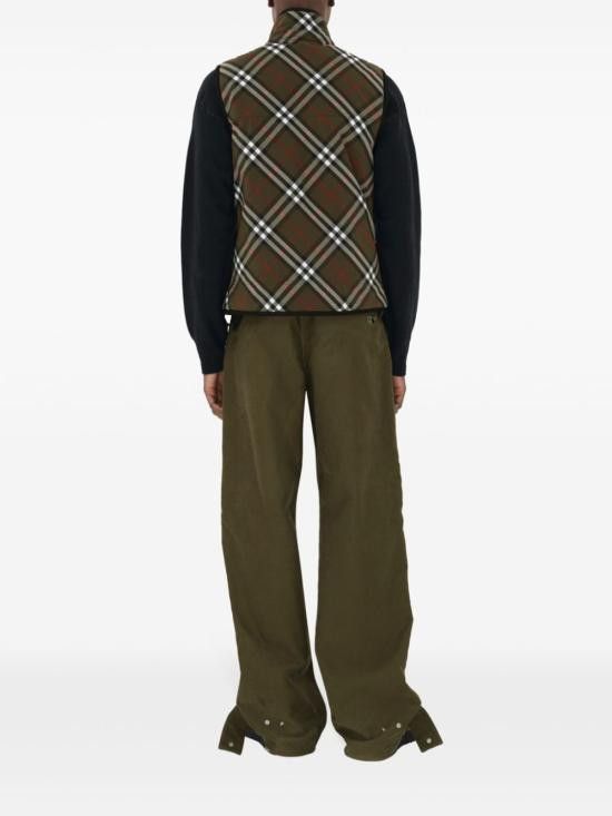 Burberry BURBERRY Men Vests 8101849 C1205 Green Size US M / EU 48-50 / 2 - 4 Thumbnail