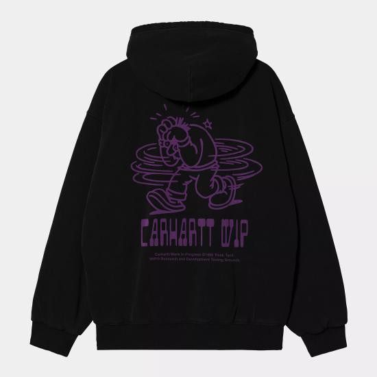 Carhartt Wip CARHARTT WIP Men Hoodies I034649 2Y9 XX Black Size US XL / EU 56 / 4 - 2 Thumbnail