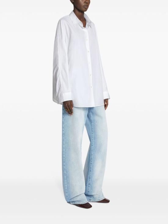 Dries Van Noten DRIES VAN NOTEN Women Shirts 010701 90201 White Size S / US 4 / IT 40 - 2 Thumbnail