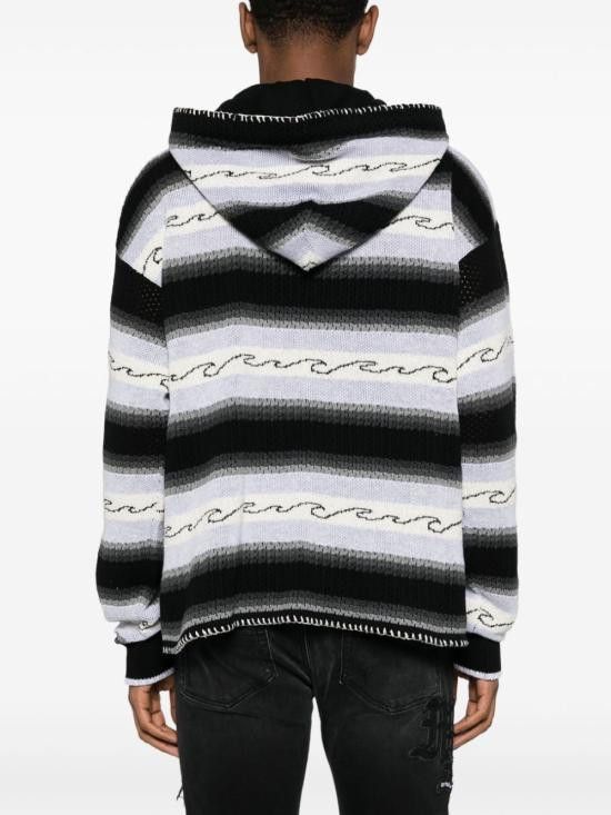 Amiri AMIRI Men Hoodies AMKNHD1003 BLACK Black Size US L / EU 52-54 / 3 - 3 Thumbnail