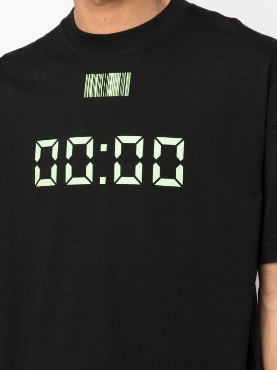 VTMNTS VTMNTS Men T-Shirts VL12TR320B1611 BLACK Black Size US M / EU 48-50 / 2 - 4 Thumbnail