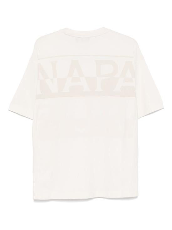 Napapijri NAPAPIJRI Men T-Shirts NP0A4IMU N1A1 White Size US M / EU 48-50 / 2 - 2 Thumbnail