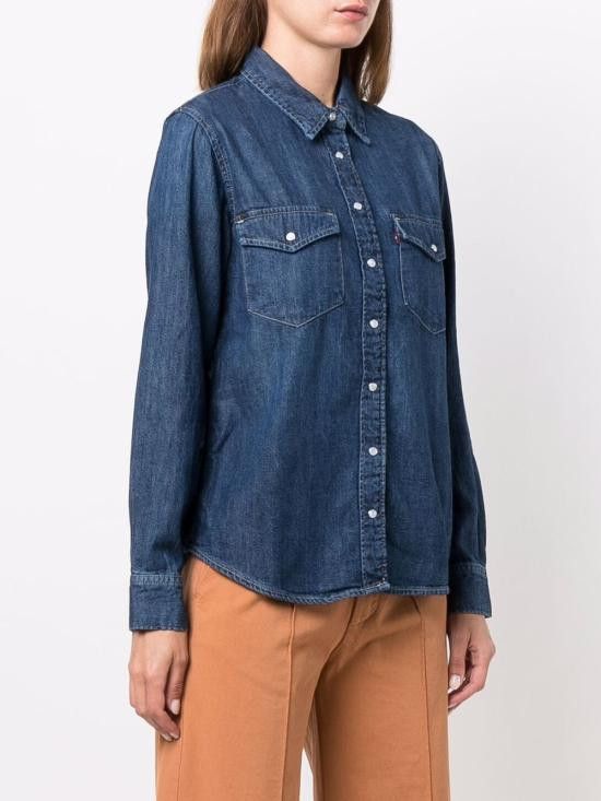 Levi's LEVI'S Women Shirts 16786 0007 Blue Size XS / US 0-2 / IT 36-38 - 4 Thumbnail