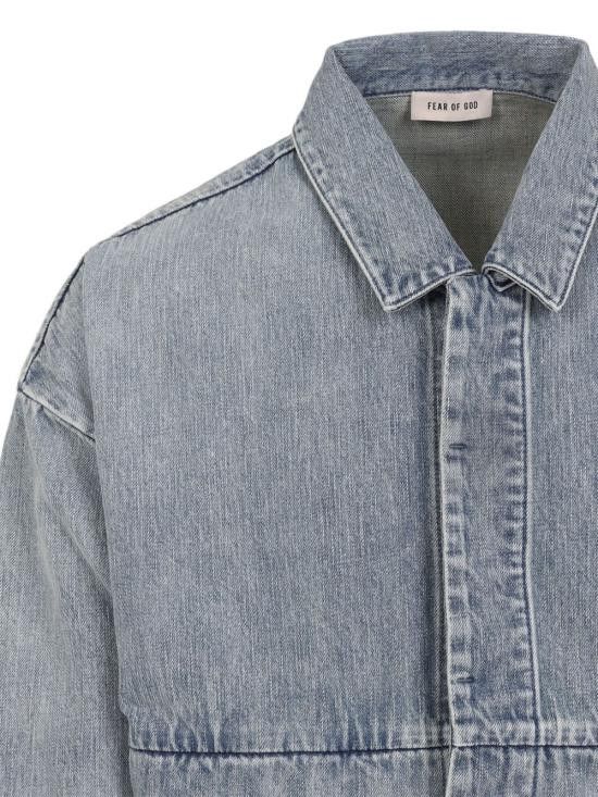 Fear of God FEAR OF GOD Men Jacket FGE230 318DNMINDIGO 2 Blue Size US XL / EU 56 / 4 - 2 Thumbnail