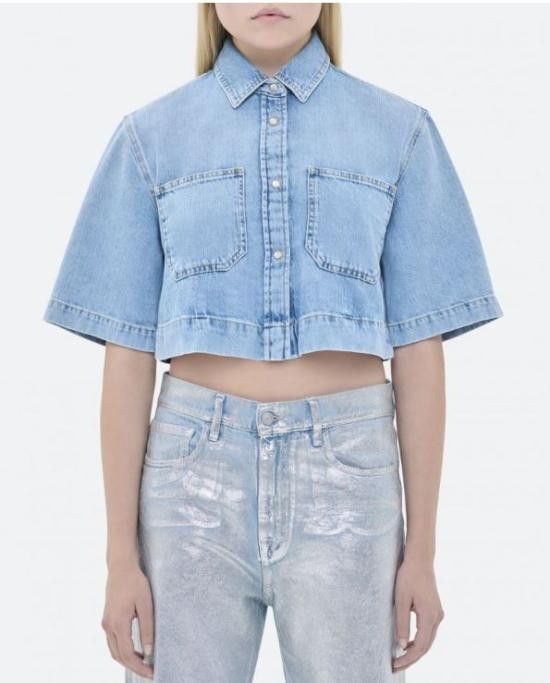 Other CYCLE Women Shirts 352CL05 81 Blue Size S / US 4 / IT 40 - 2 Thumbnail