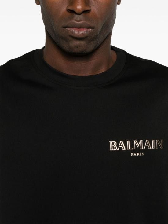 Balmain BALMAIN Men T-Shirts EH1EF000GD84 EAD Black Size US S / EU 44-46 / 1 - 3 Thumbnail