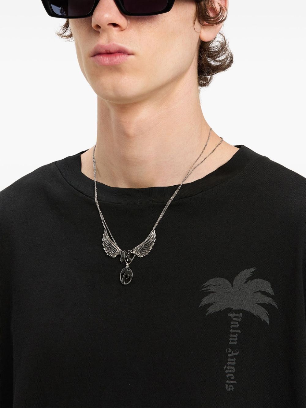 Palm Angels `Palms` Oversize T-Shirt Size US XL / EU 56 / 4 - 5 Thumbnail