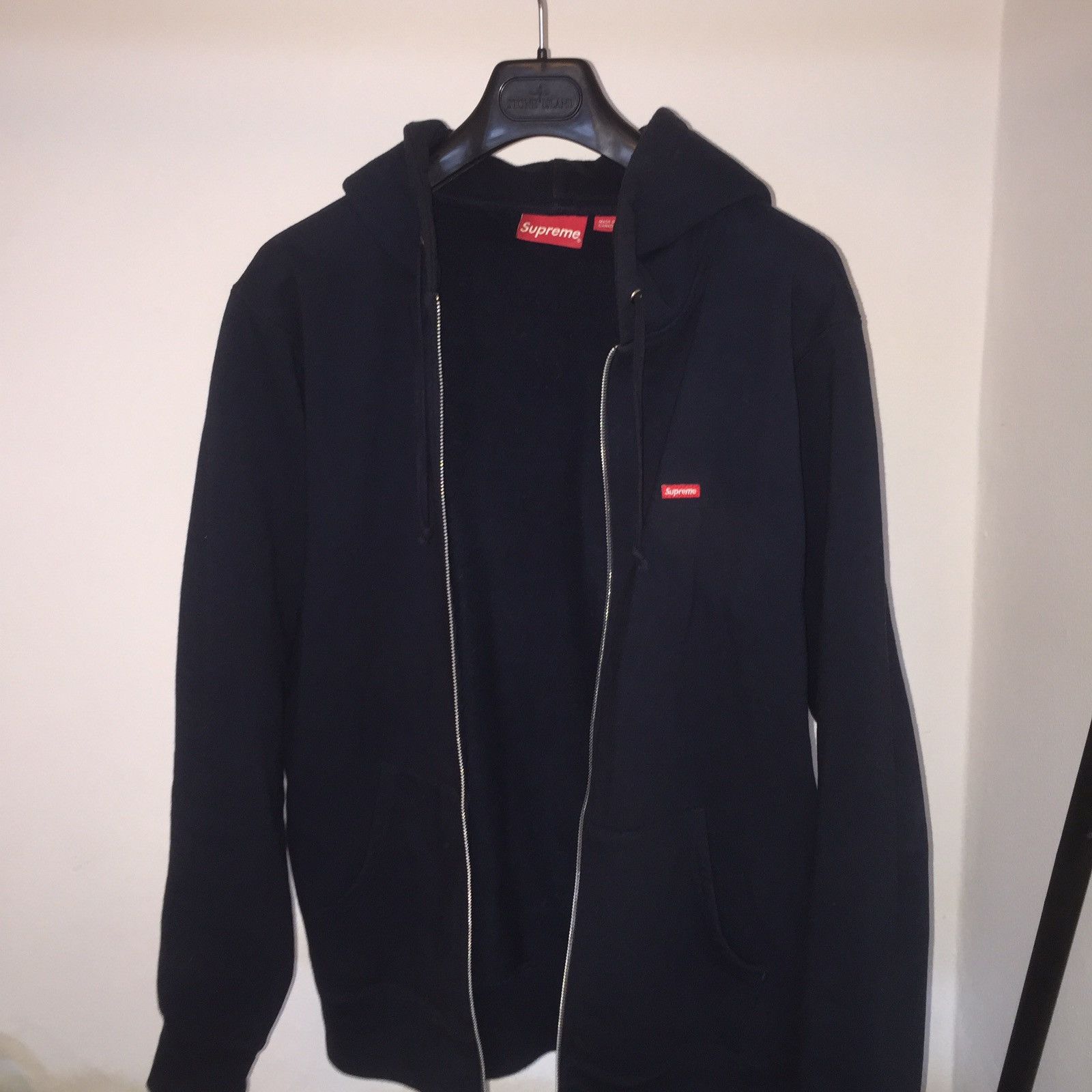 Supreme Supreme Small Box Logo Zip Up Hoodie | Grailed