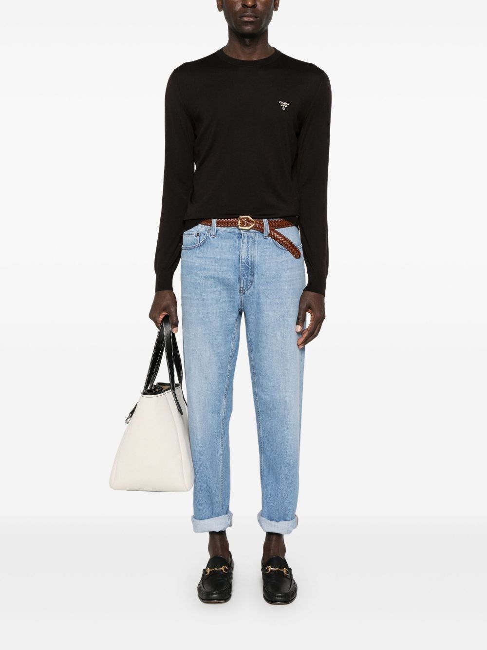 Prada Wool Sweater Size US L / EU 52-54 / 3 - 2 Thumbnail
