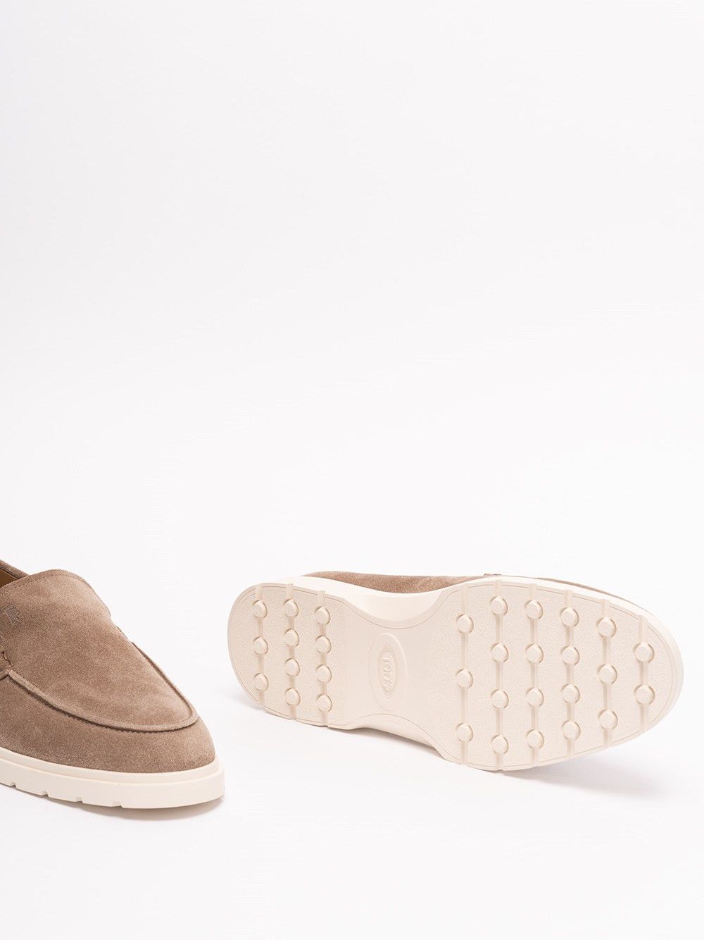 Tod's Slipper Loafers In Suede Size US 7.5 / EU 40-41 - 4 Thumbnail