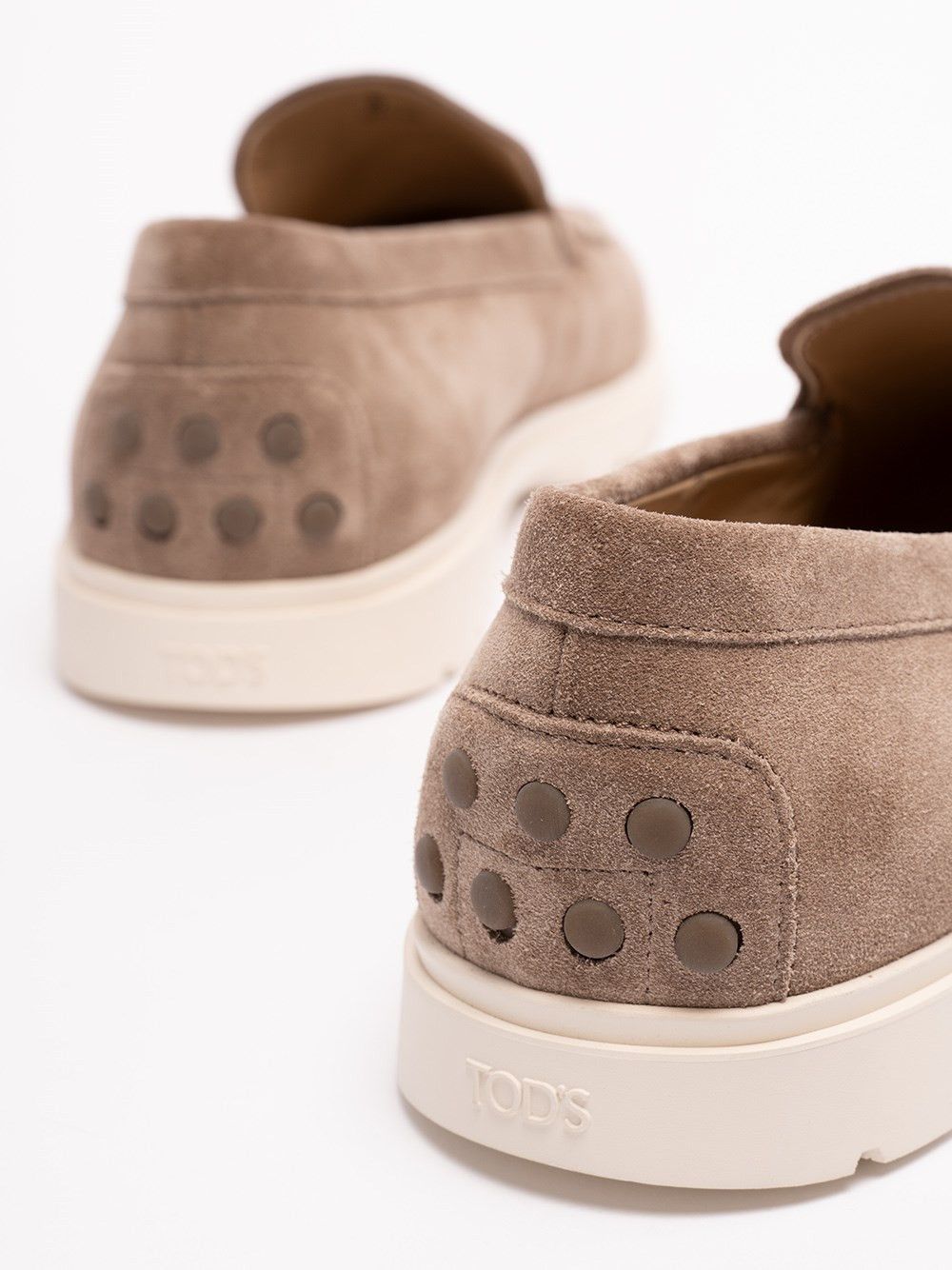 Tod's Slipper Loafers In Suede Size US 7.5 / EU 40-41 - 5 Thumbnail