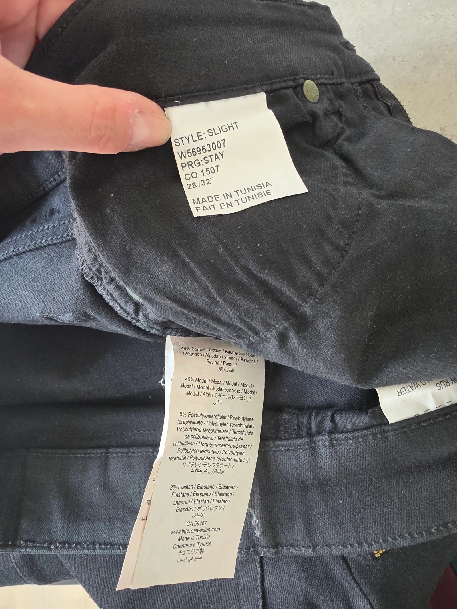 Tiger of Sweden Tiger of Sweden Slight Jeans Size 28" / US 6 / IT 42 - 3 Thumbnail