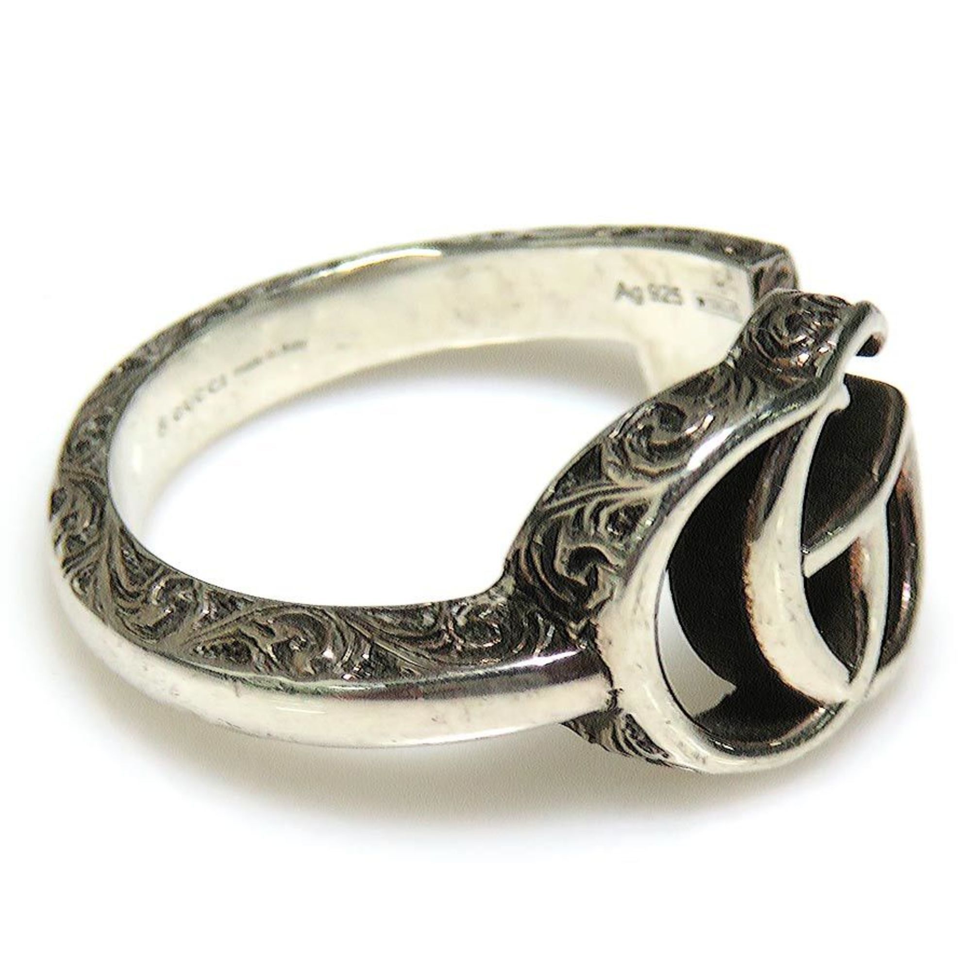 Gucci Gucci Ring Silver 925 Men's h31055g Size ONE SIZE - 2 Thumbnail