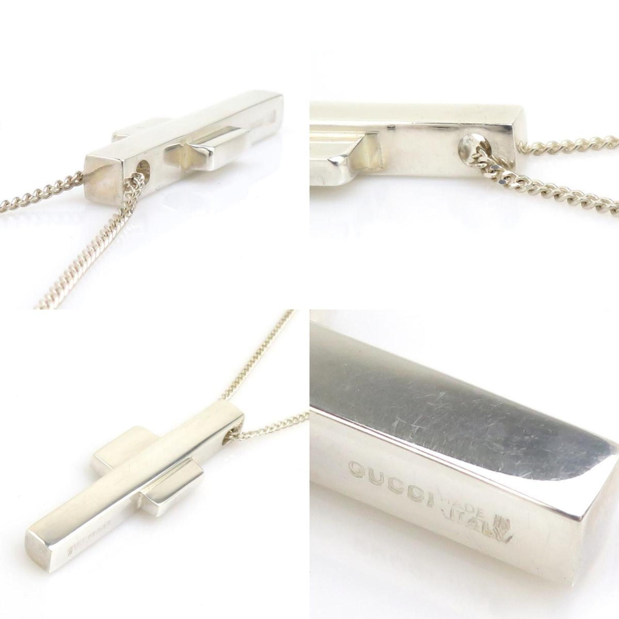Gucci GUCCI Necklace Silver 925 Men's r10492a Size ONE SIZE - 3 Thumbnail
