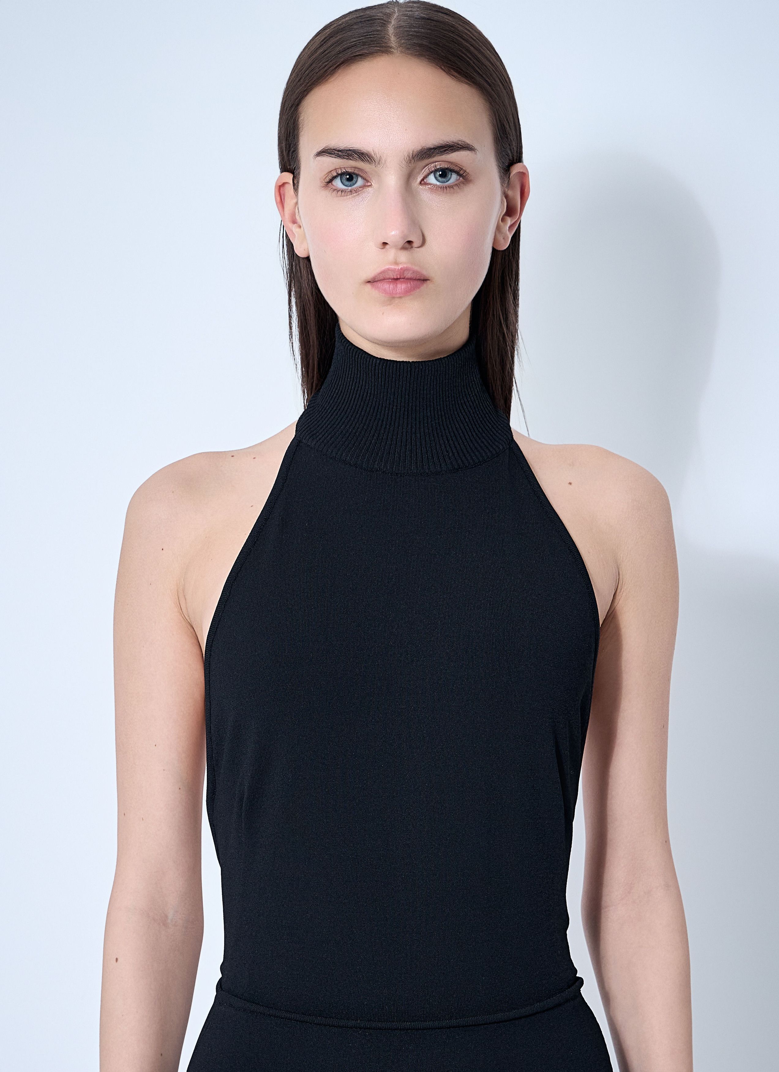 Max Mara Knit Halterneck Top Size M / US 6-8 / IT 42-44 - 5 Thumbnail