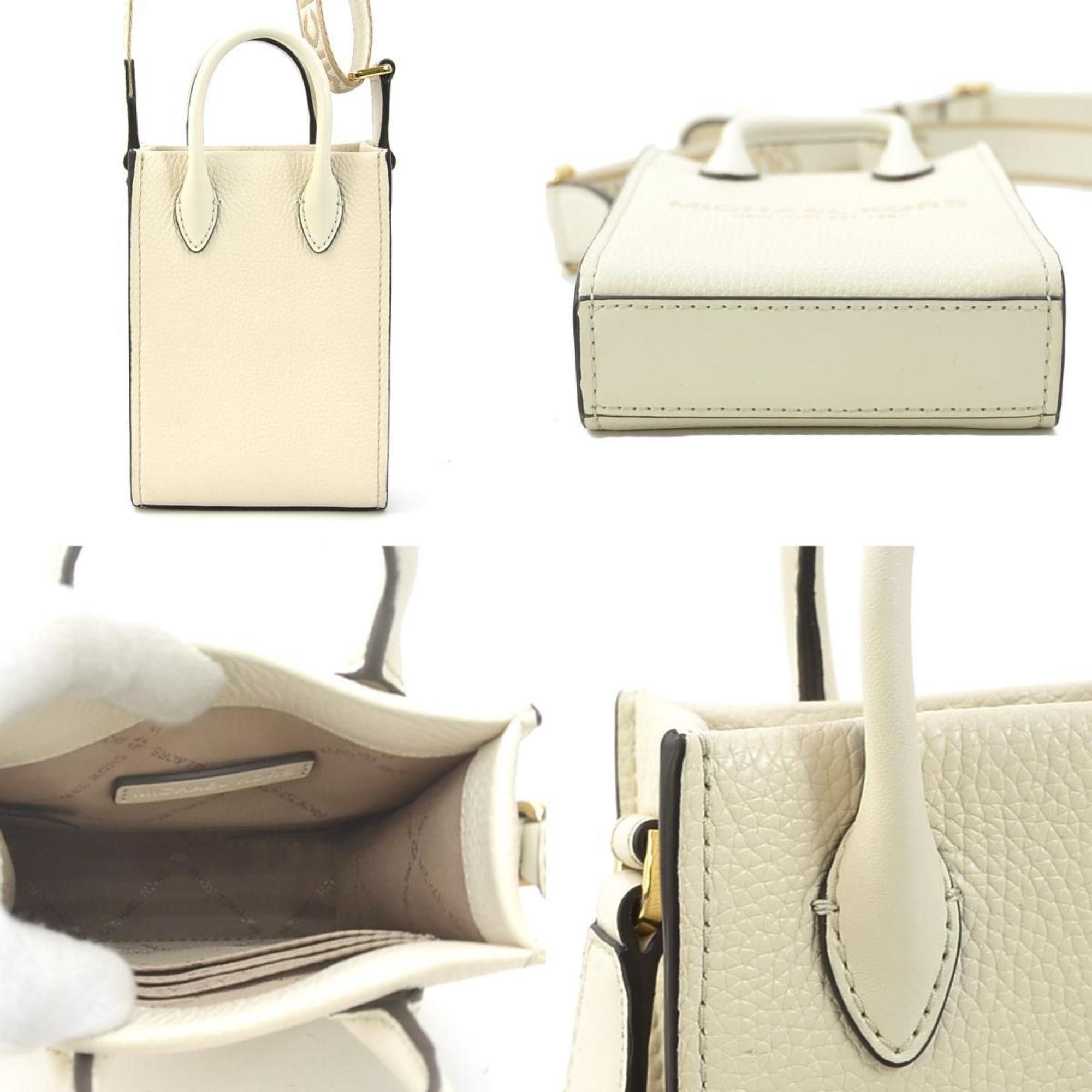 Michael Kors Michael Kors shoulder bag leather ivory women's h31036g Size ONE SIZE - 3 Thumbnail