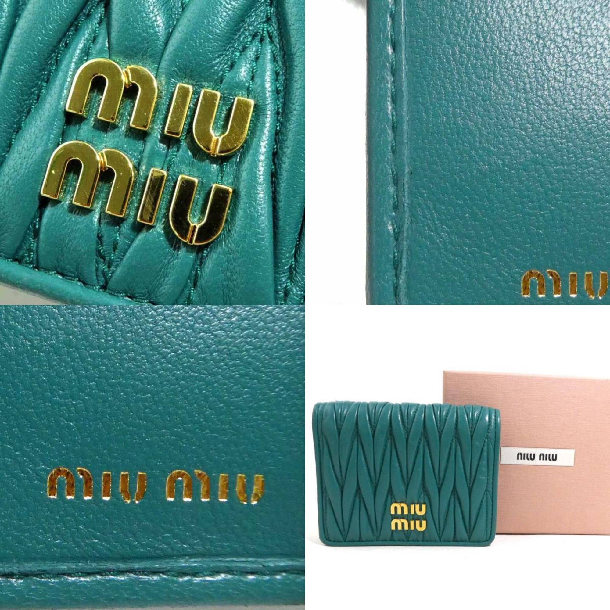 MIU MIU Vernice Lizard Embossed Wallet Mango 1403968