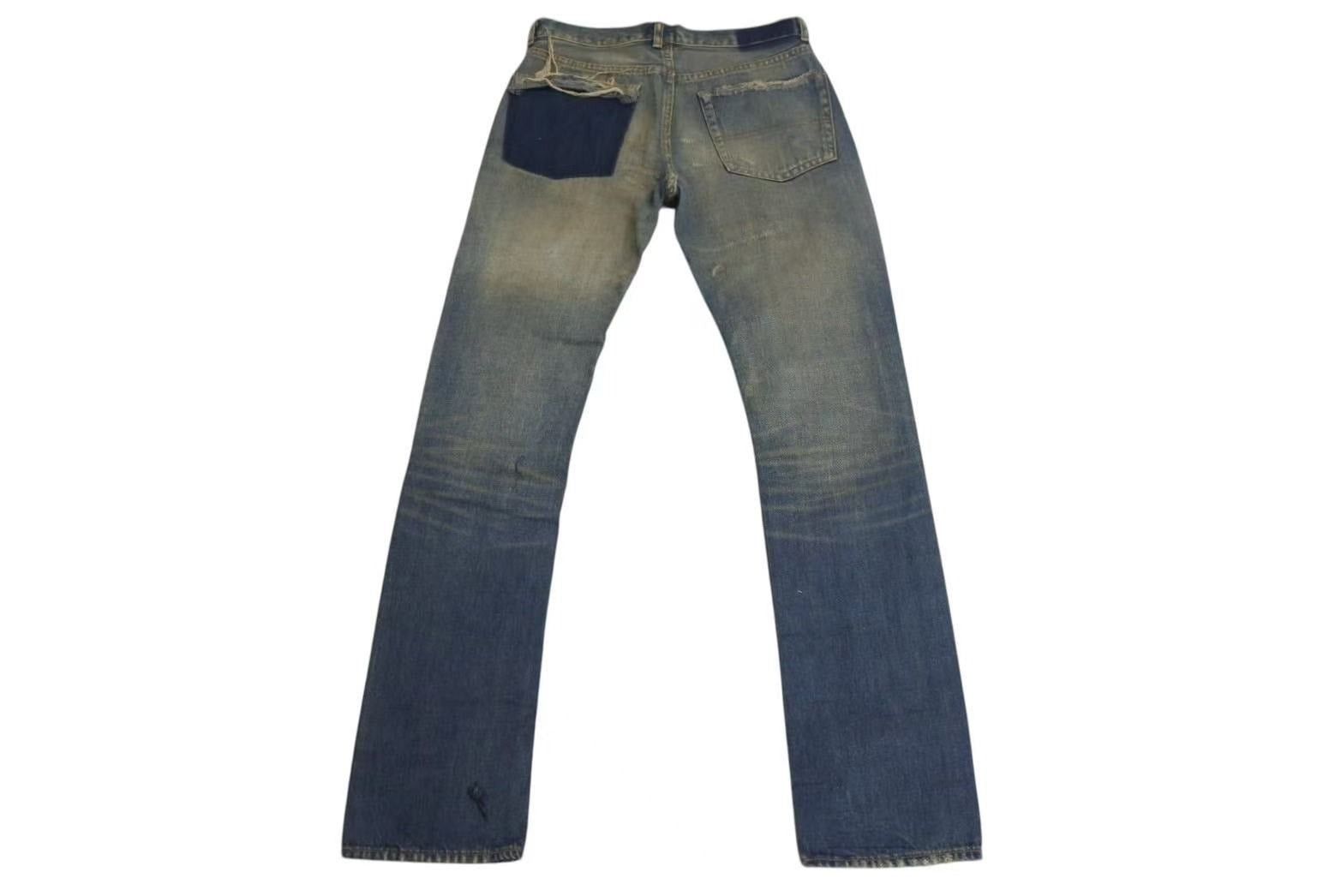 Undercover UNDERCOVER Distressed Denim Pants Size M Size US 32 / EU 48 - 2 Thumbnail