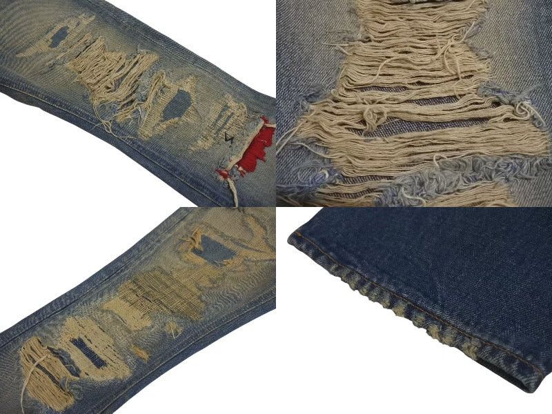 Undercover UNDERCOVER Distressed Denim Pants Size M Size US 32 / EU 48 - 5 Thumbnail