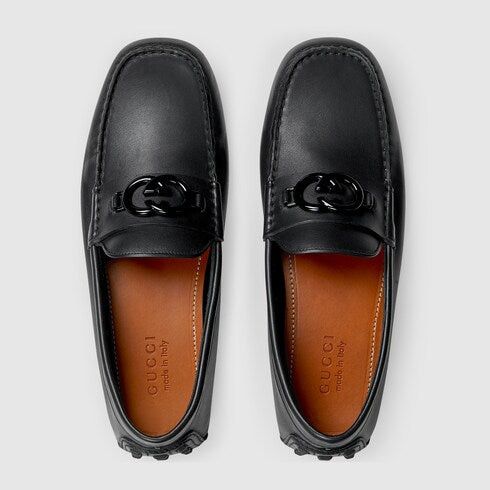 Gucci Gucci Interlocking G Leather Drivers SIZE 12.5 Size ONE SIZE - 2 Thumbnail