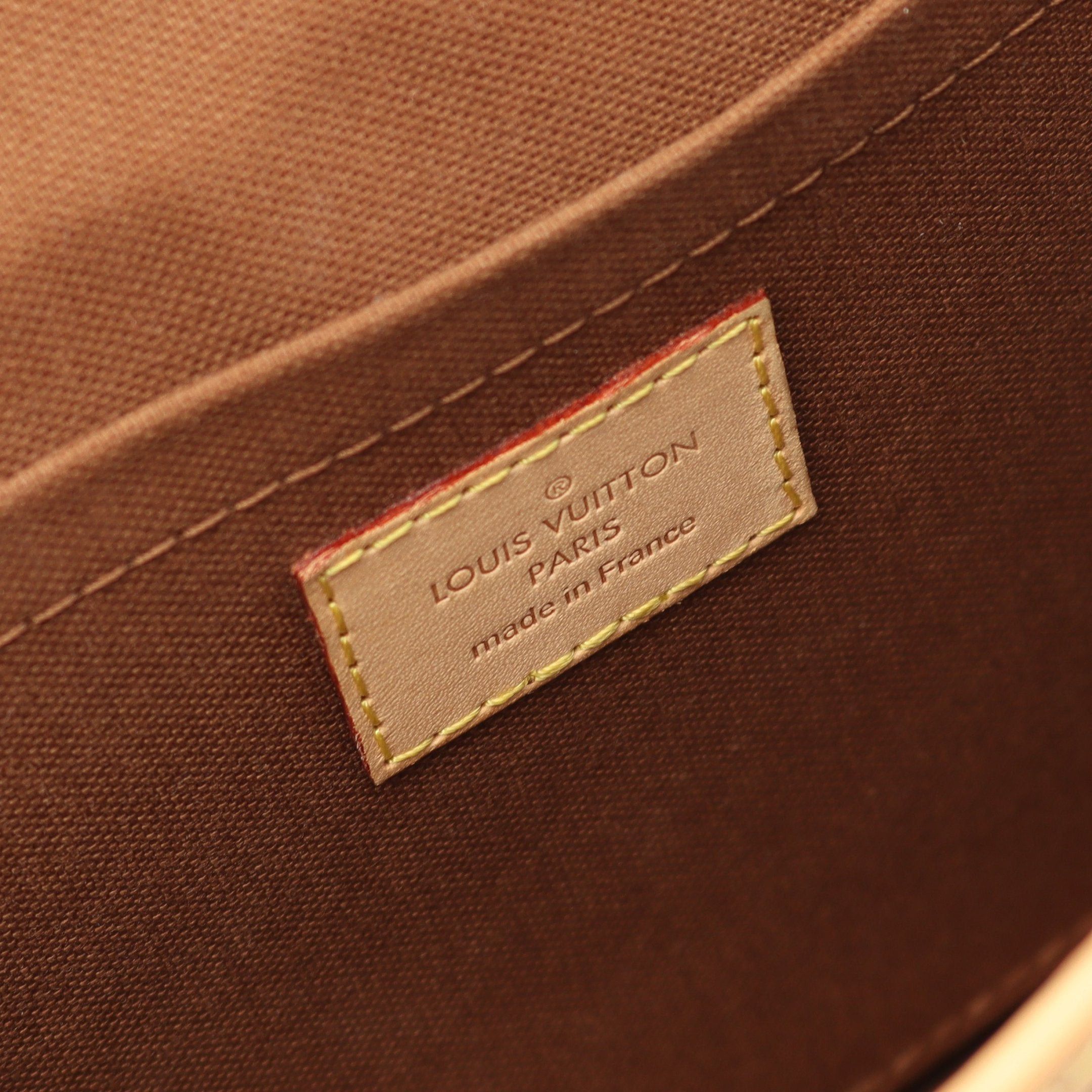 Louis Vuitton Louis Vuitton Sologne Monogram Shoulder Bag Leather Brown Size ONE SIZE - 4 Thumbnail