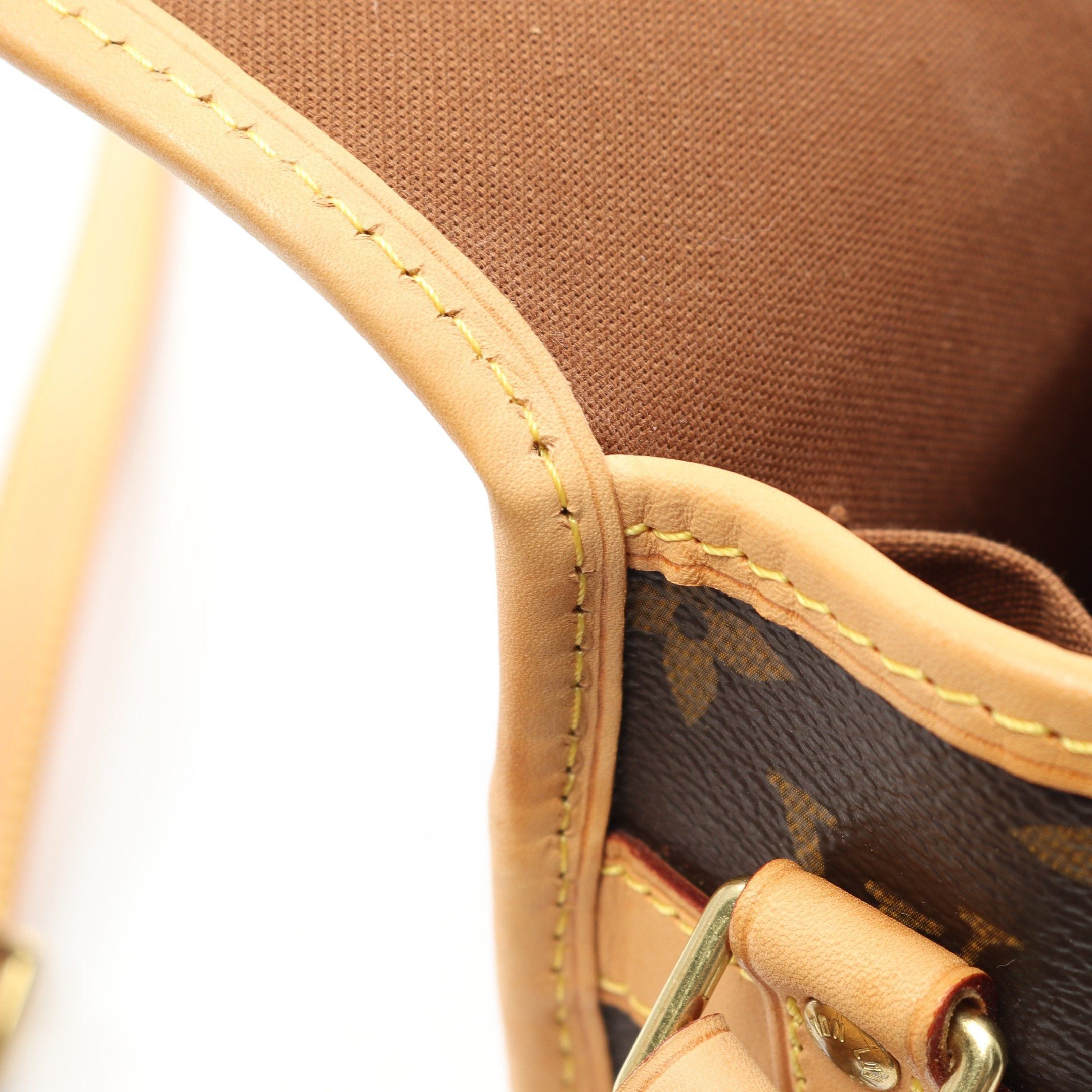 Louis Vuitton Louis Vuitton Sologne Monogram Shoulder Bag Leather Brown Size ONE SIZE - 6 Thumbnail