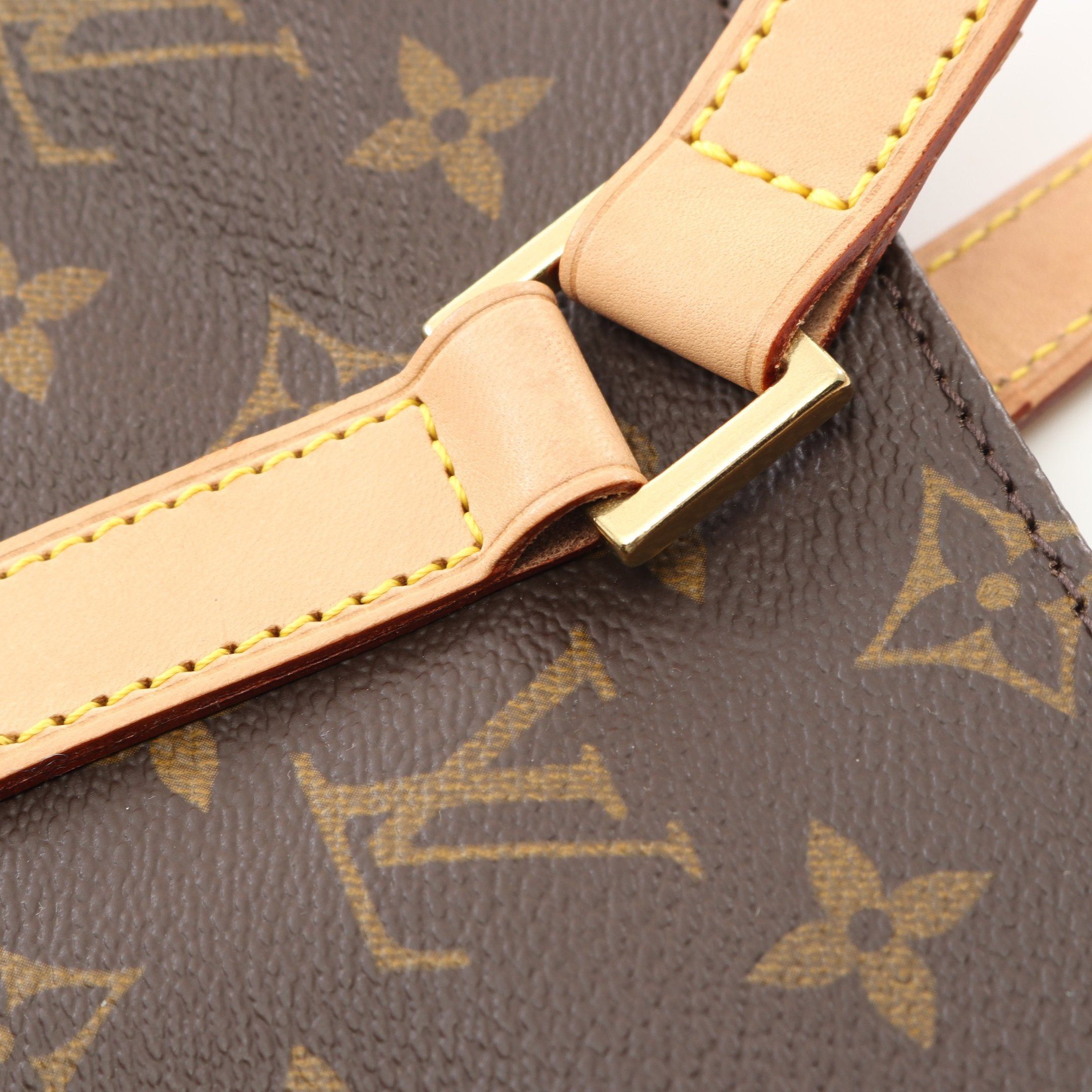 Louis Vuitton Louis Vuitton Cabas Piano Monogram Shoulder Bag Leather Brown Size ONE SIZE - 9 Thumbnail
