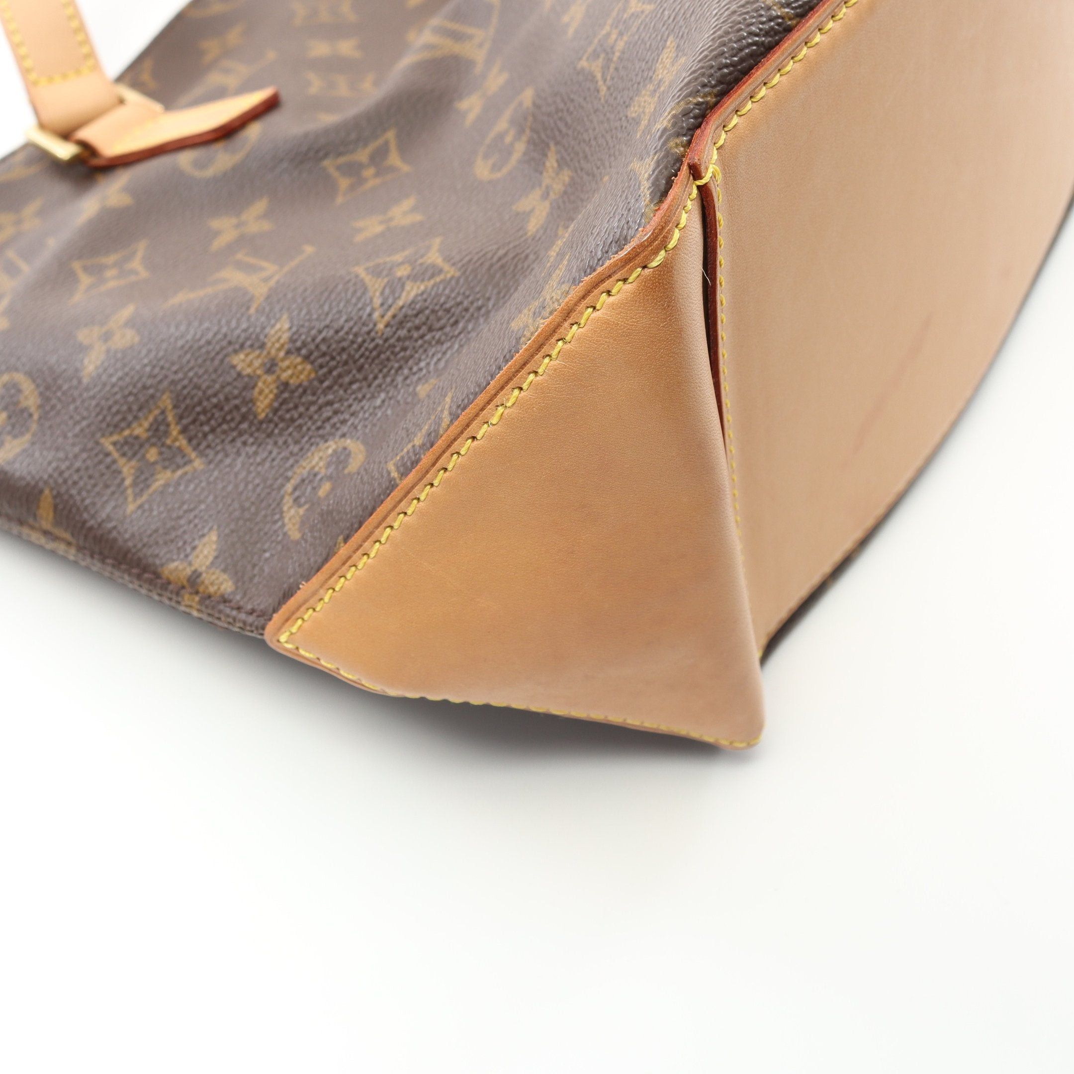 Louis Vuitton Louis Vuitton Cabas Piano Monogram Shoulder Bag Leather Brown Size ONE SIZE - 7 Thumbnail