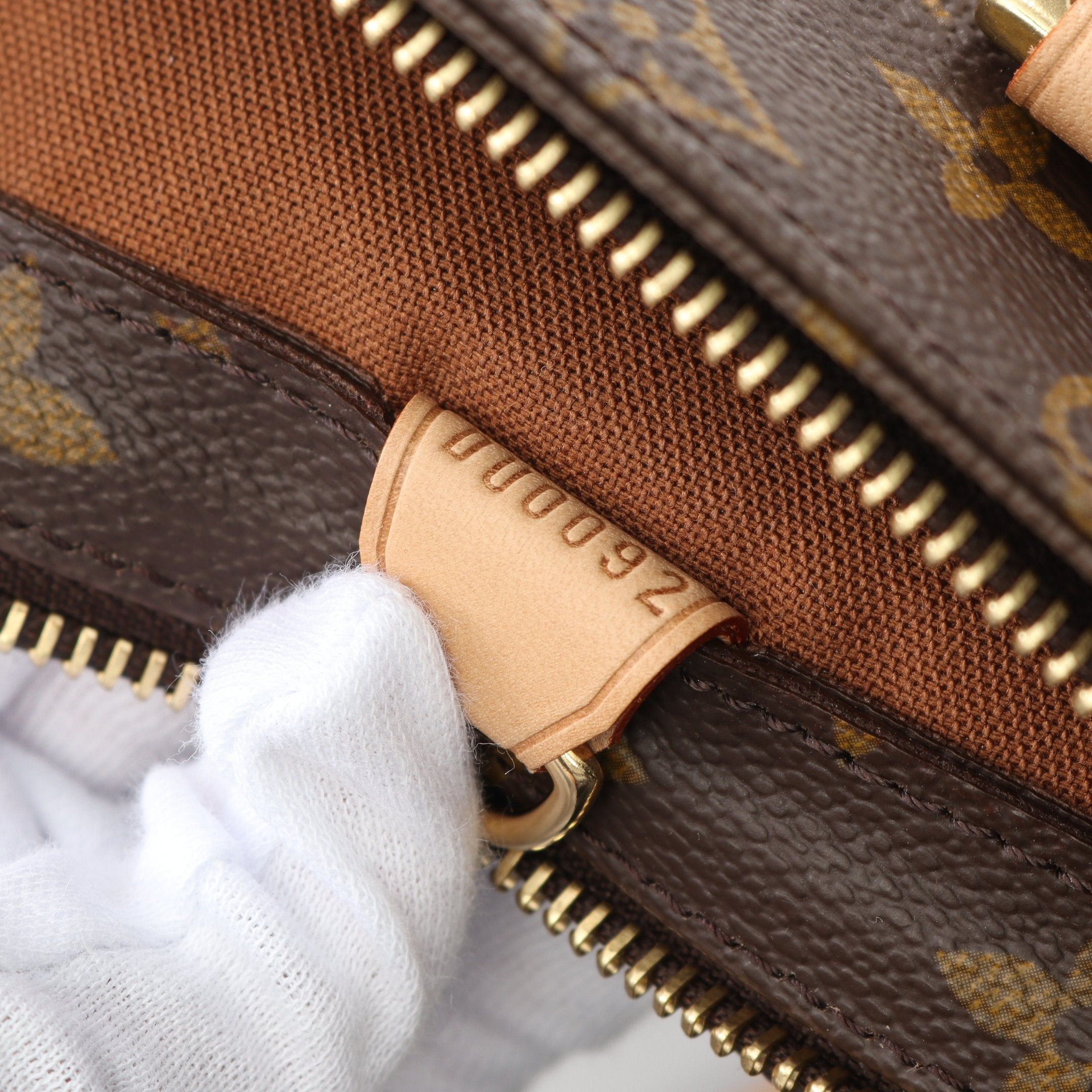 Louis Vuitton Louis Vuitton Cabas Piano Monogram Shoulder Bag Leather Brown Size ONE SIZE - 5 Thumbnail