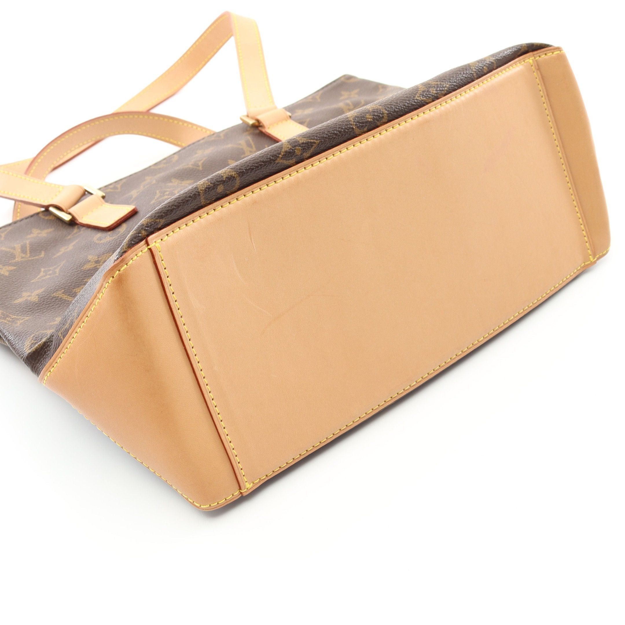 Louis Vuitton Louis Vuitton Cabas Piano Monogram Shoulder Bag Leather Brown Size ONE SIZE - 6 Thumbnail