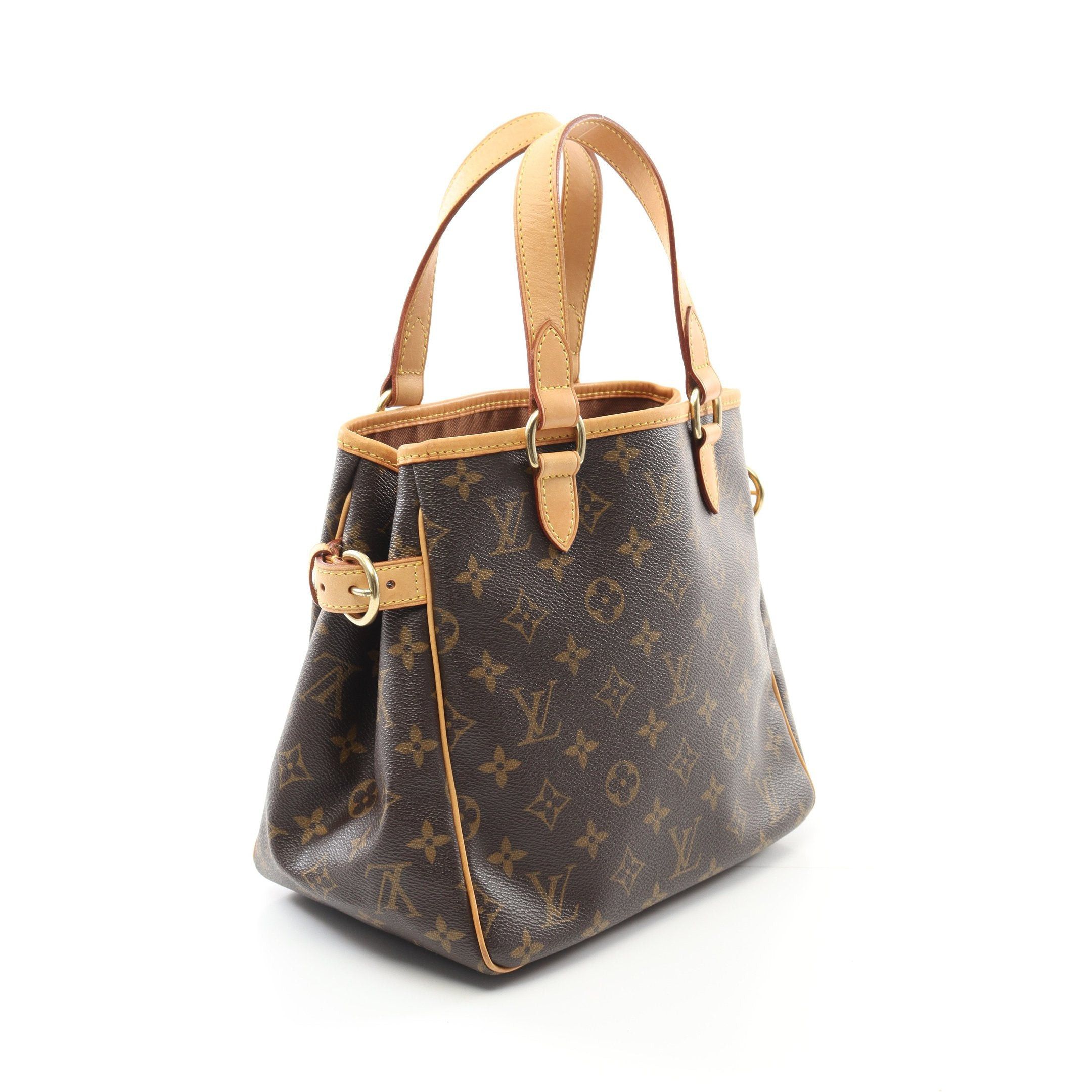 Louis Vuitton Louis Vuitton Batignolles Monogram Handbag Leather Brown Size ONE SIZE - 2 Thumbnail