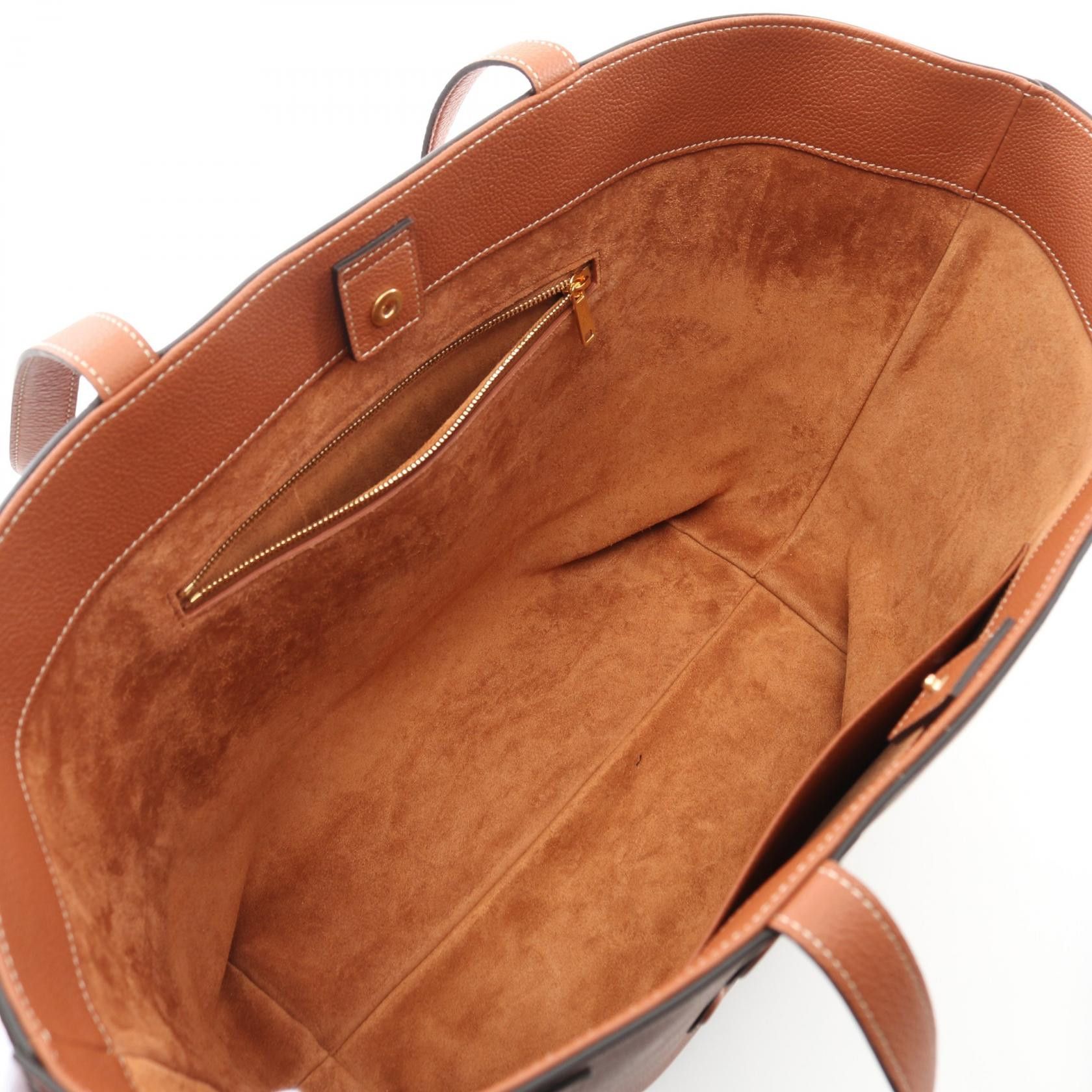 Celine Celine Medium Hippopotamus Anais Cuill Triomphe Handbag Tote Bag Leather Brown Size ONE SIZE - 3 Thumbnail