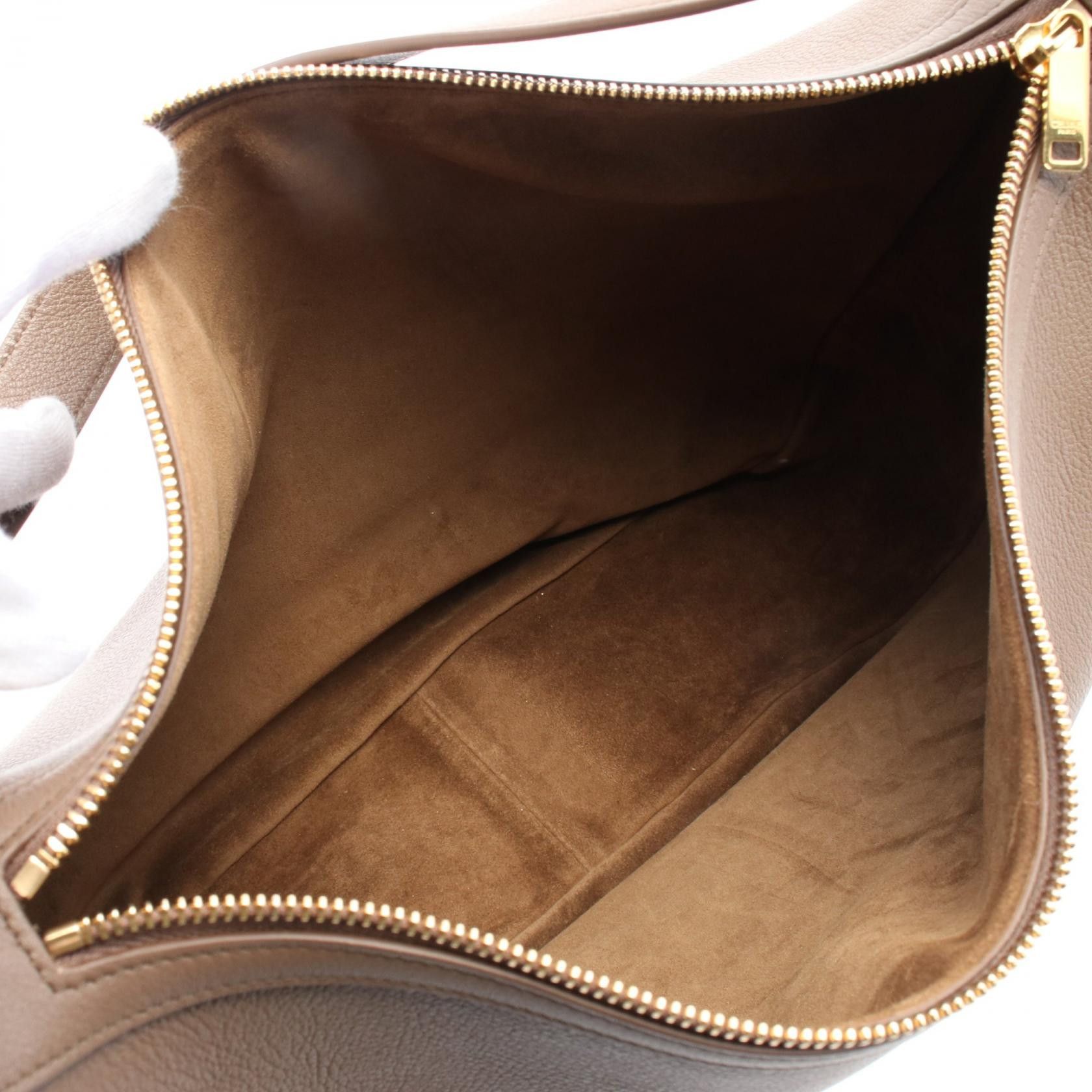 Celine Celine Large Eloise Shoulder Bag Leather Brown Size ONE SIZE - 3 Thumbnail