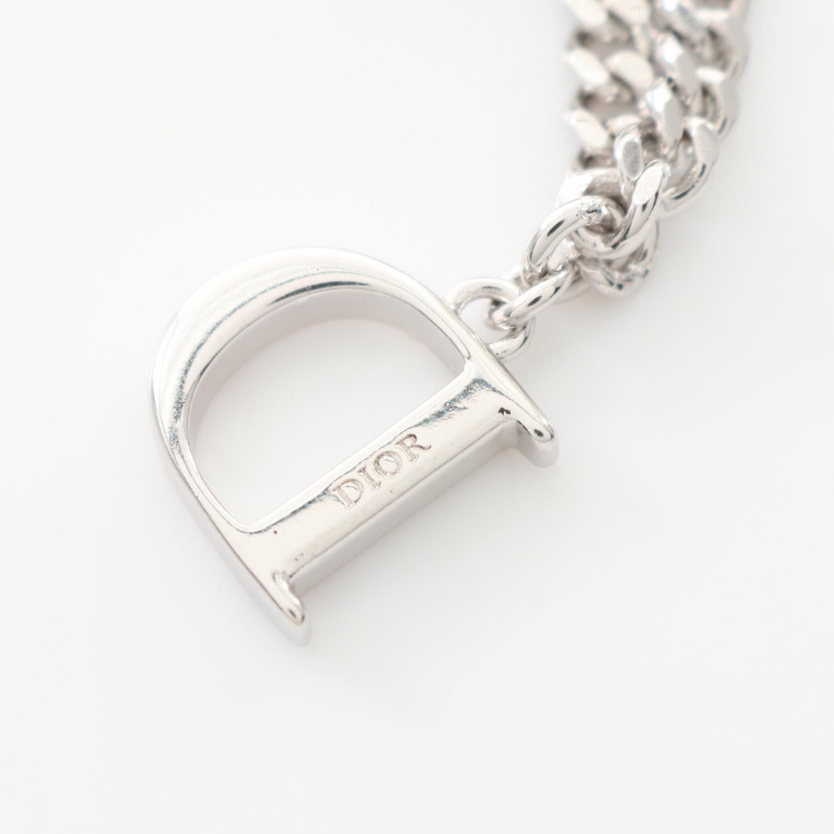 Dior Dior Necklace Stainless Steel Silver Size ONE SIZE - 5 Thumbnail