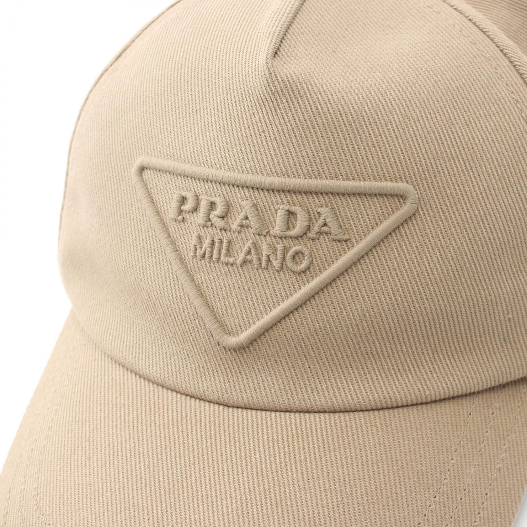 Prada Prada Baseball Cap Others Cotton Beige Size ONE SIZE - 8 Thumbnail