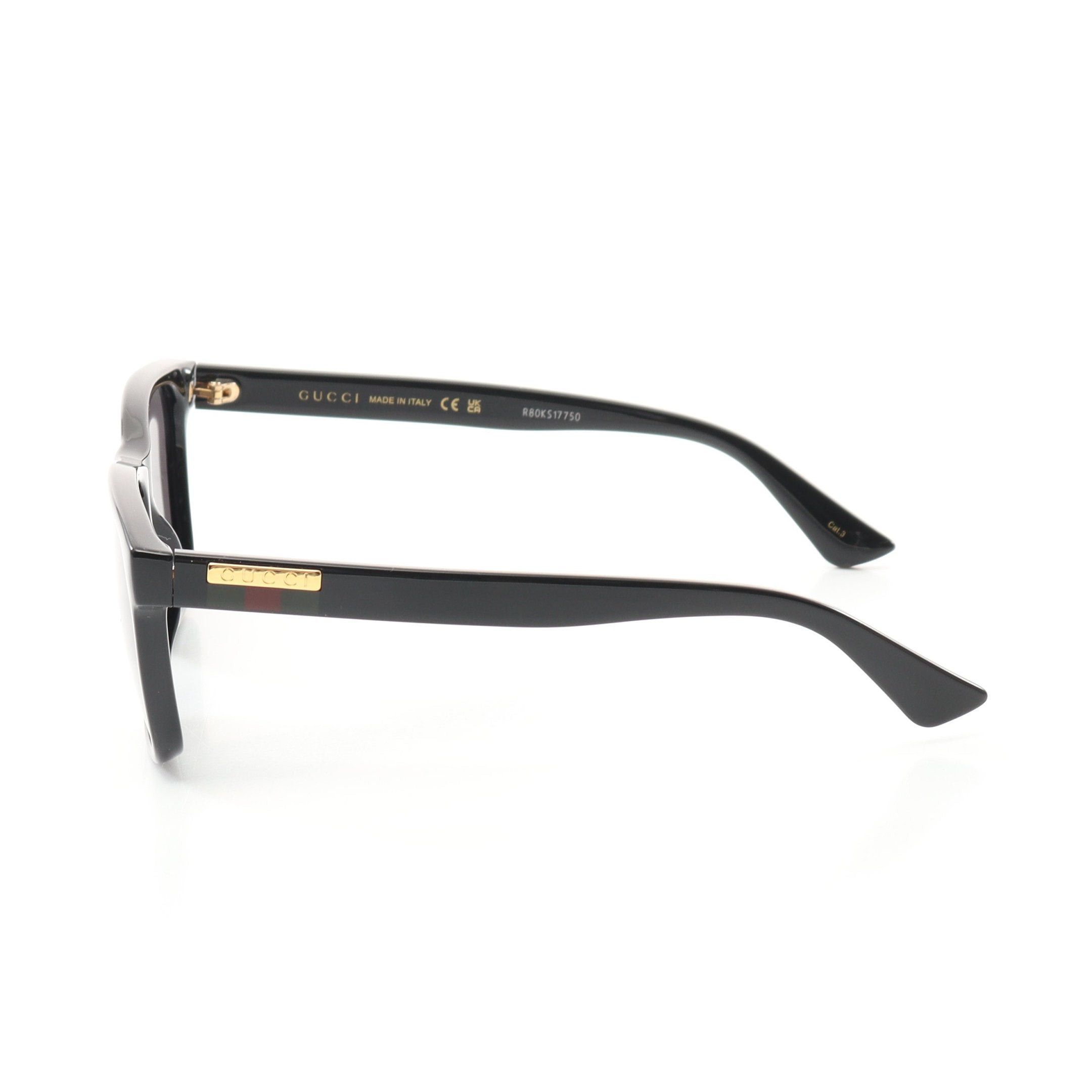 Gucci Gucci Square Sunglasses Black Size ONE SIZE - 3 Thumbnail