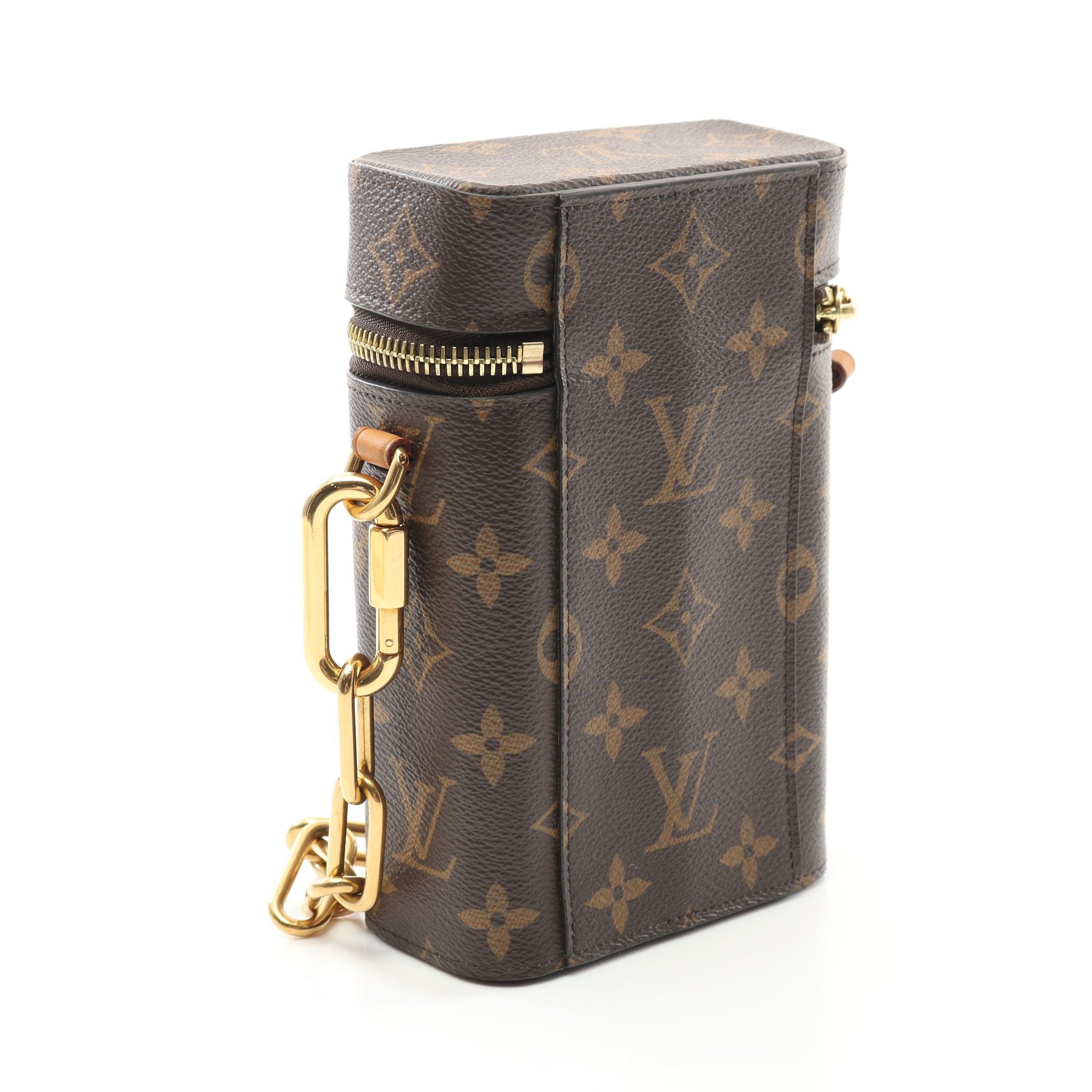 Louis Vuitton Louis Vuitton Phone Box Monogram Shoulder Bag Brown Size ONE SIZE - 2 Thumbnail