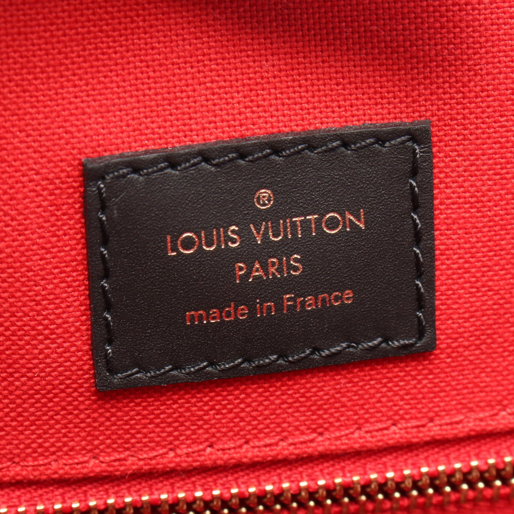 Louis Vuitton Louis Vuitton On-The-Go Mm Monogram Giant Reverse Shoulder Bag Tote Leather Brown Beige Size ONE SIZE - 4 Thumbnail