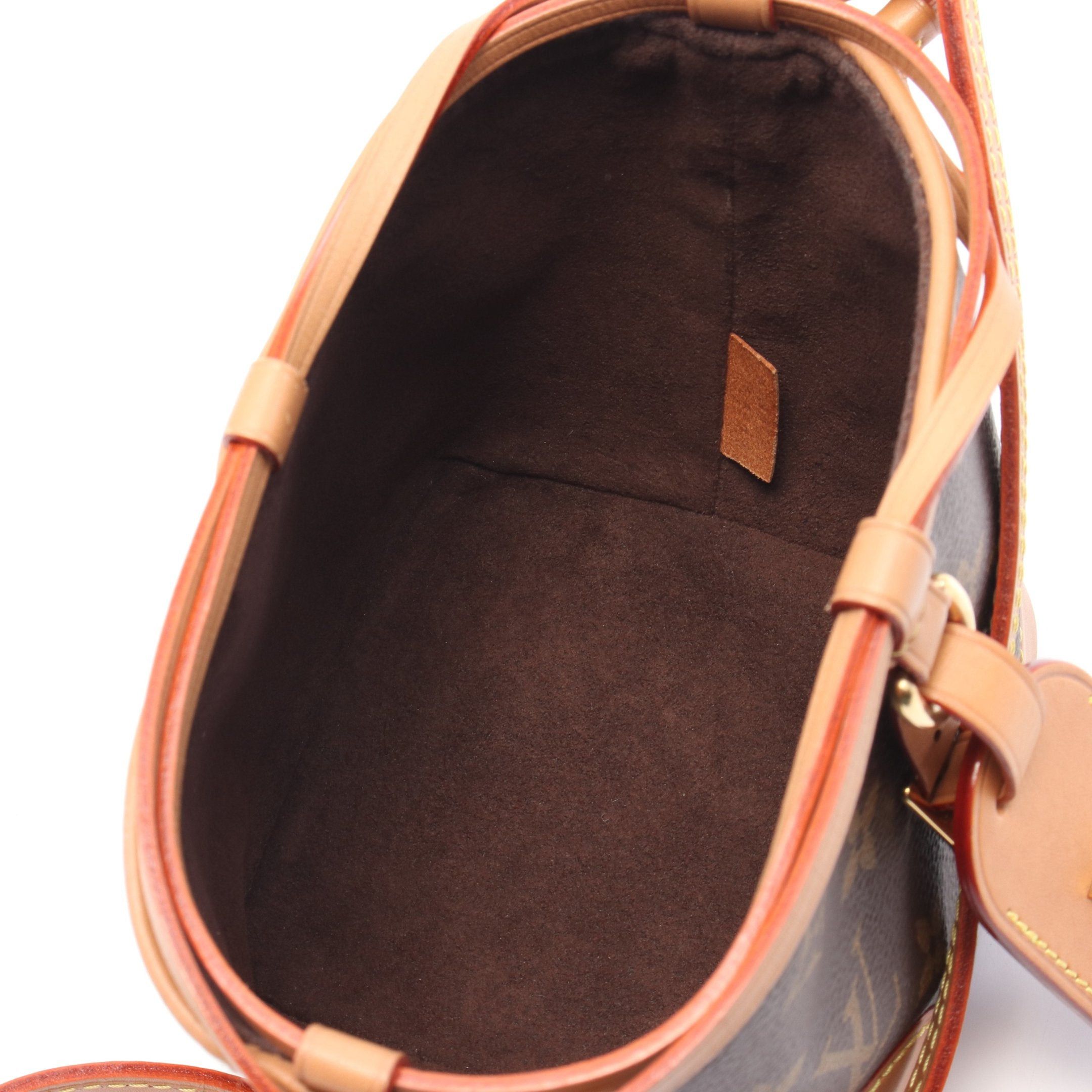 Louis Vuitton Louis Vuitton Noe Perth Monogram Shoulder Bag Leather Brown Size ONE SIZE - 3 Thumbnail