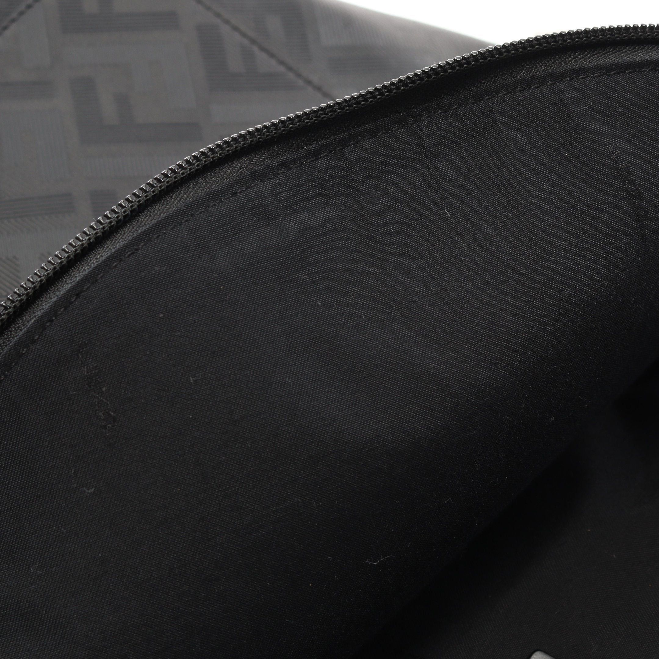 Fendi Fendi Chiodo Shadow Diagonal Backpack Rucksack Leather Black Size ONE SIZE - 8 Thumbnail