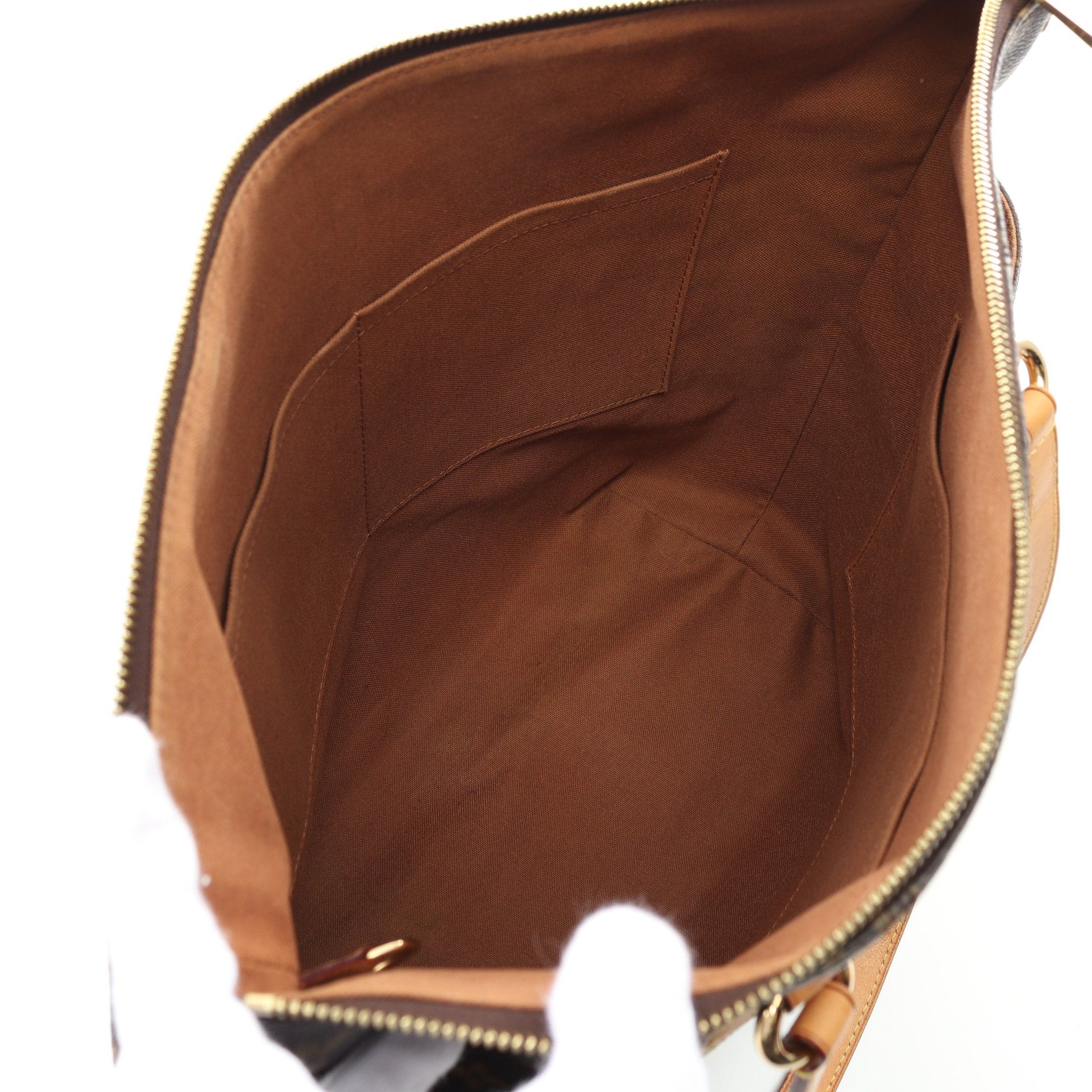 Louis Vuitton Louis Vuitton Totally Mm Monogram Shoulder Bag Tote Leather Brown Size ONE SIZE - 3 Thumbnail