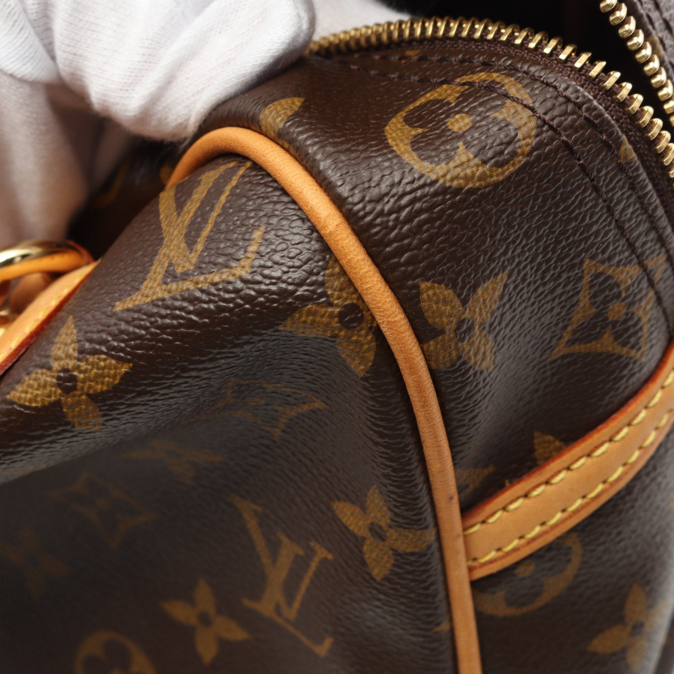 Louis Vuitton Louis Vuitton Montorgueil Pm Monogram Shoulder Bag Leather Brown Size ONE SIZE - 8 Thumbnail