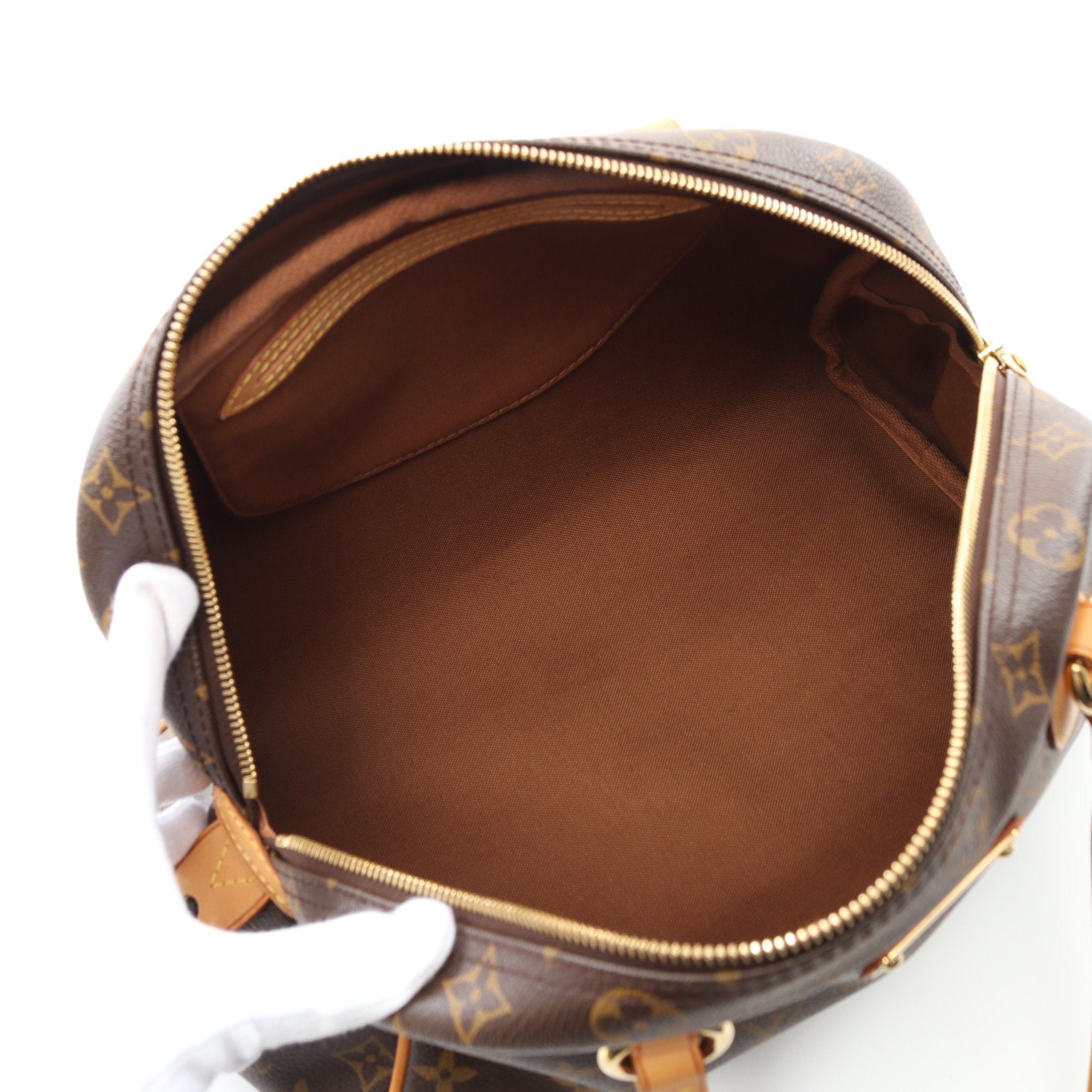 Louis Vuitton Louis Vuitton Montorgueil Pm Monogram Shoulder Bag Leather Brown Size ONE SIZE - 3 Thumbnail