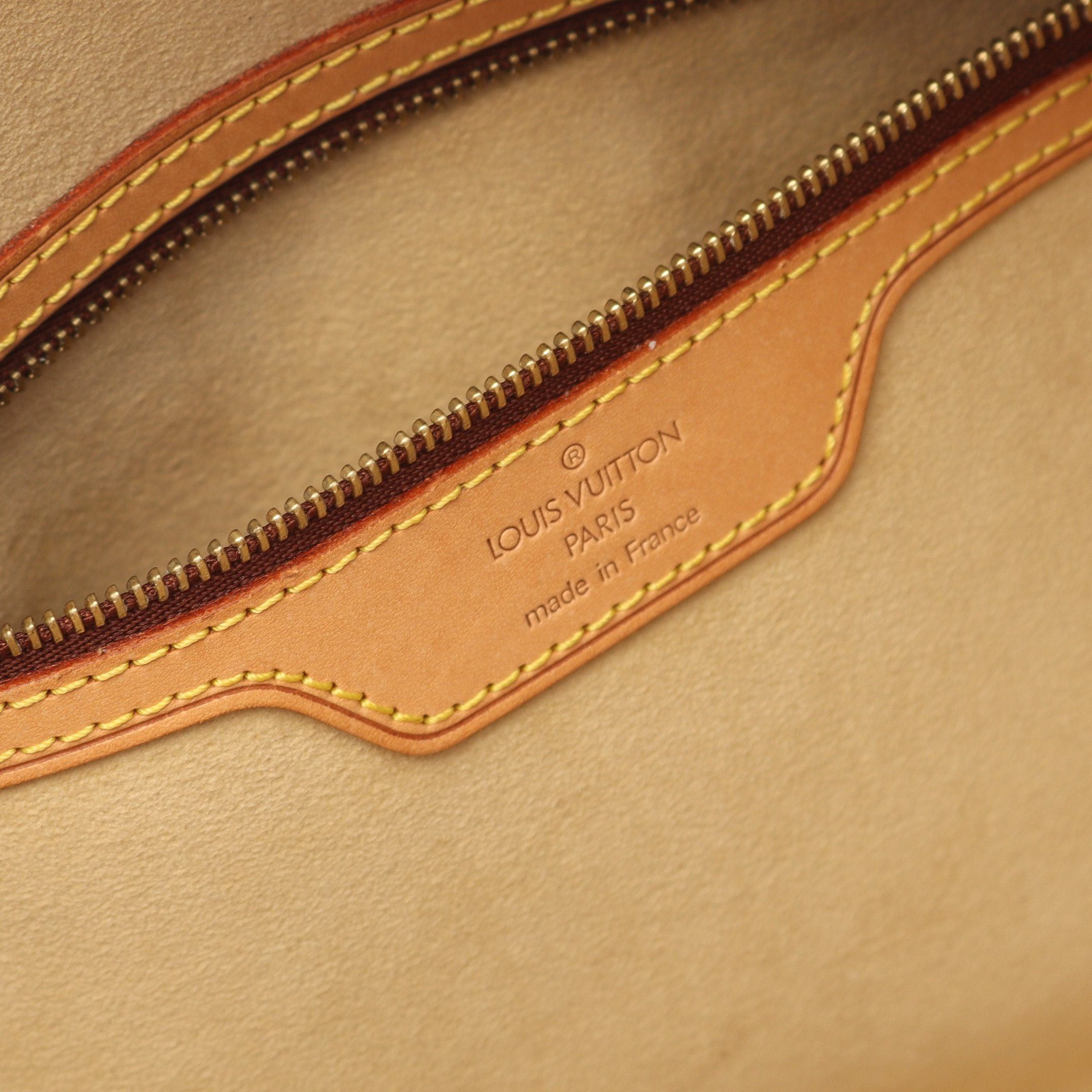 Louis Vuitton Louis Vuitton Cite Gm Monogram Shoulder Bag Leather Brown Size ONE SIZE - 4 Thumbnail