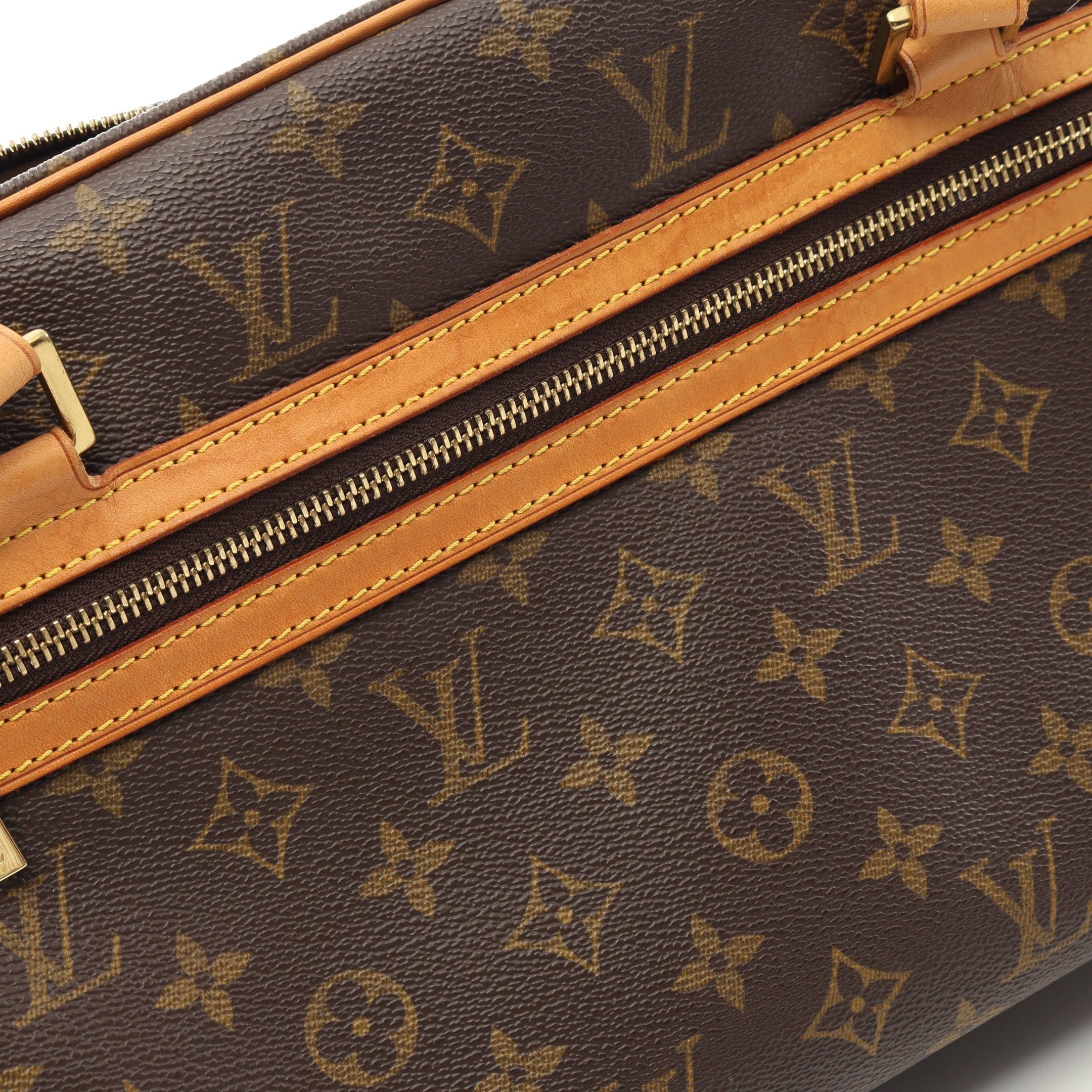 Louis Vuitton Louis Vuitton Cite Gm Monogram Shoulder Bag Leather Brown Size ONE SIZE - 9 Thumbnail